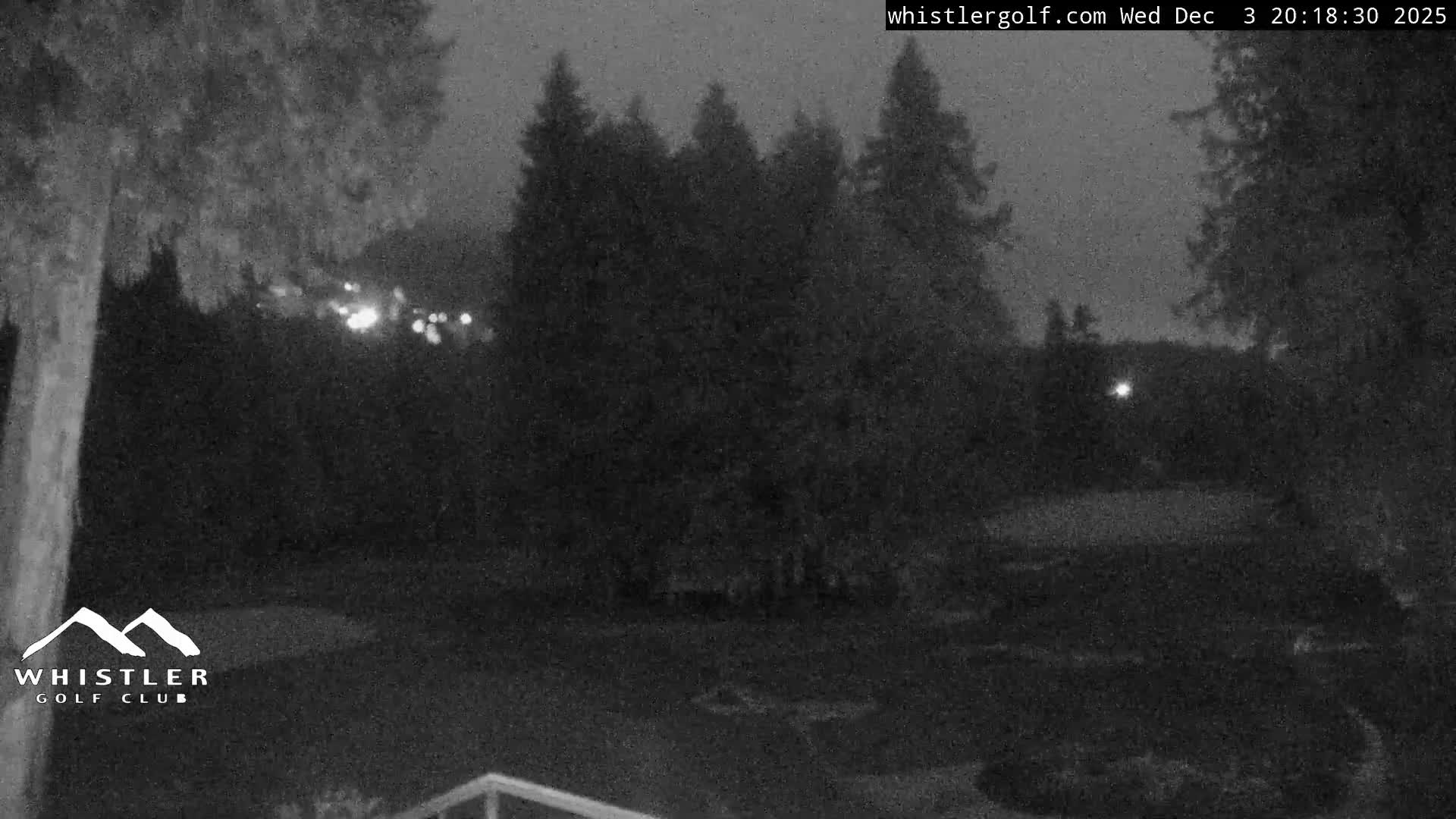 Whistler Golf Club 1st Hole Area Live Cam - Whistler,  Squamish-Lillooet, Sea to Sky Country, British Columbia, Canada