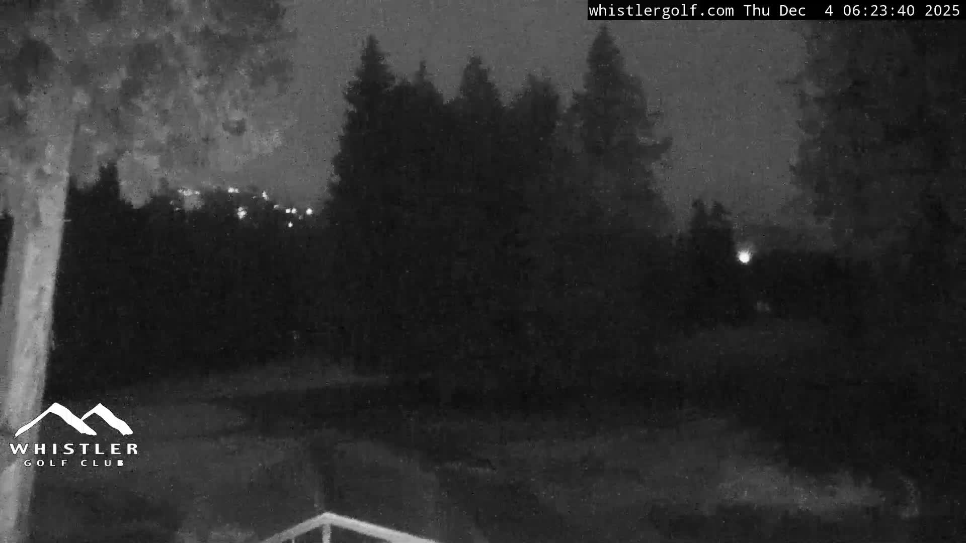Whistler Golf Club 1st Hole Area Live Cam - Whistler,  Squamish-Lillooet, Sea to Sky Country, British Columbia, Canada