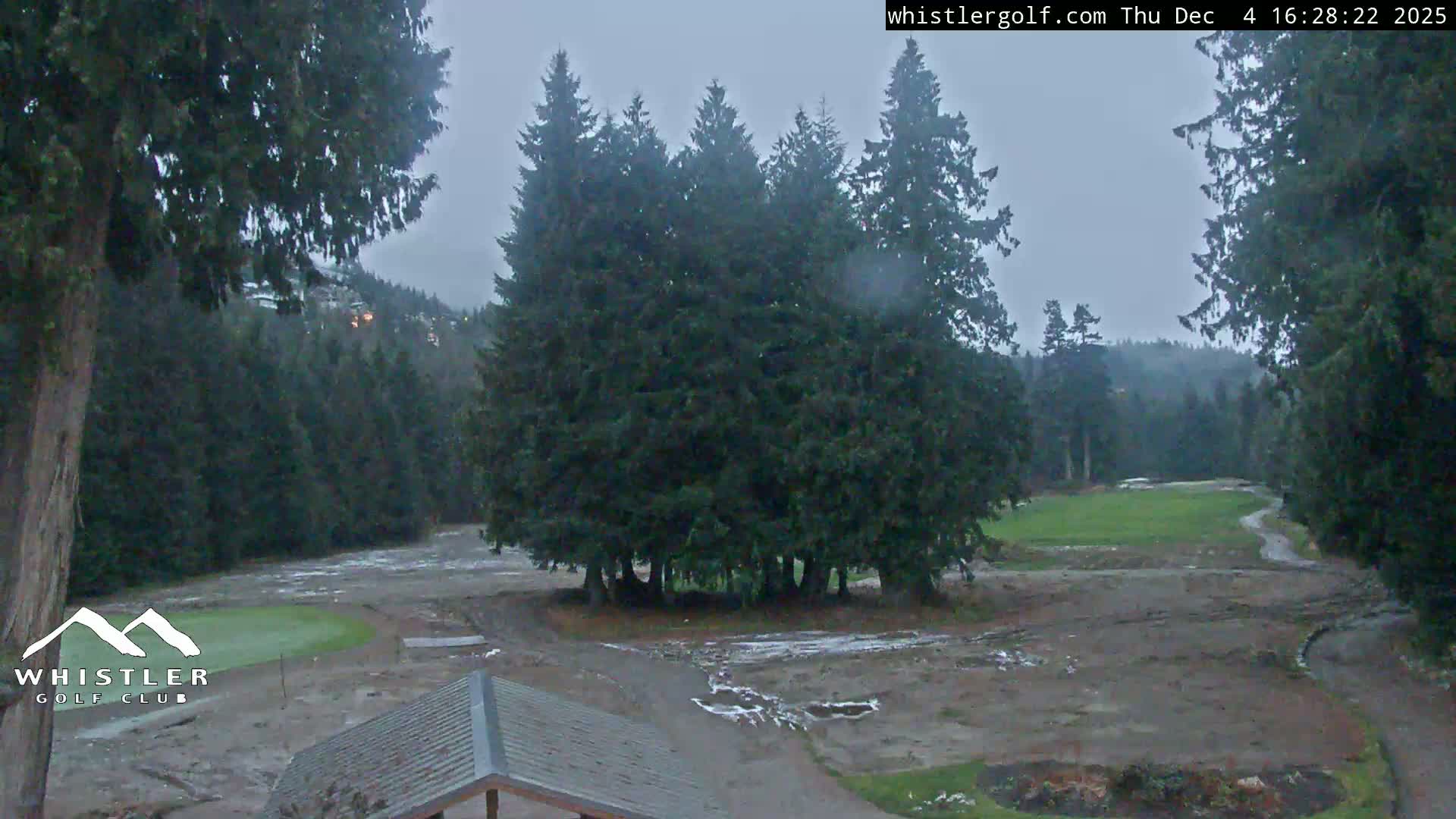 Whistler Golf Club 1st Hole Area Live Cam - Whistler,  Squamish-Lillooet, Sea to Sky Country, British Columbia, Canada