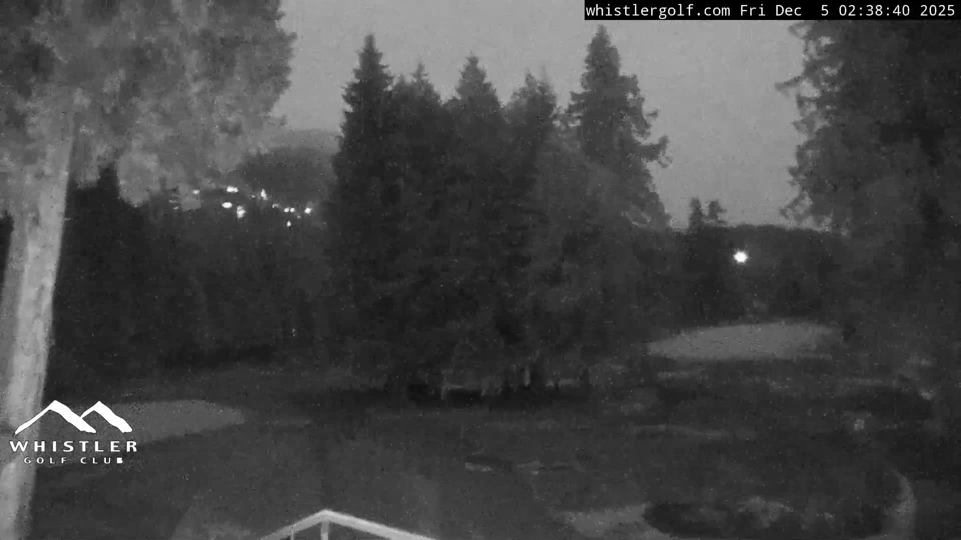 Whistler Golf Club 1st Hole Area Live Cam - Whistler,  Squamish-Lillooet, Sea to Sky Country, British Columbia, Canada