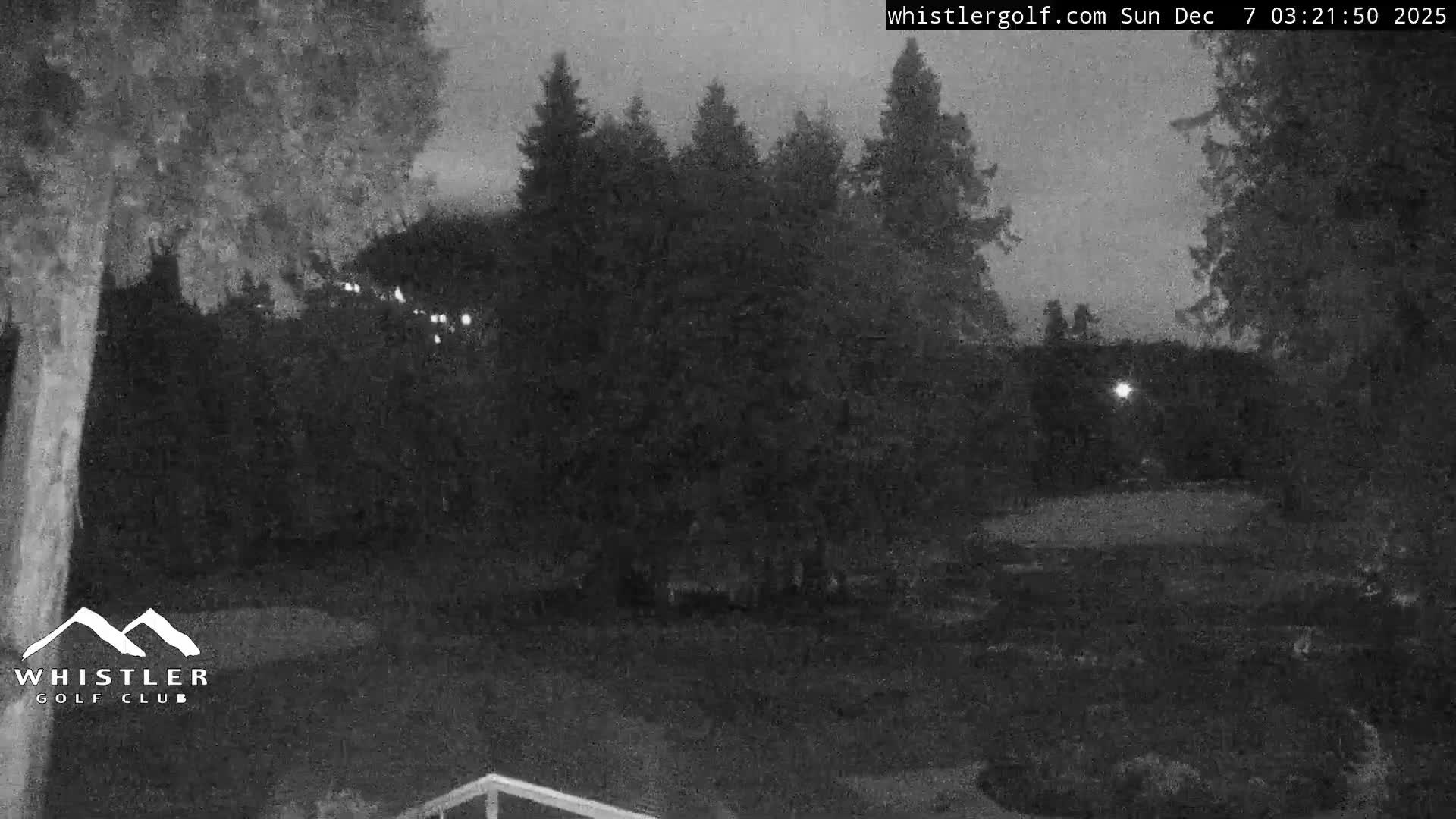 Whistler Golf Club 1st Hole Area Live Cam - Whistler,  Squamish-Lillooet, Sea to Sky Country, British Columbia, Canada