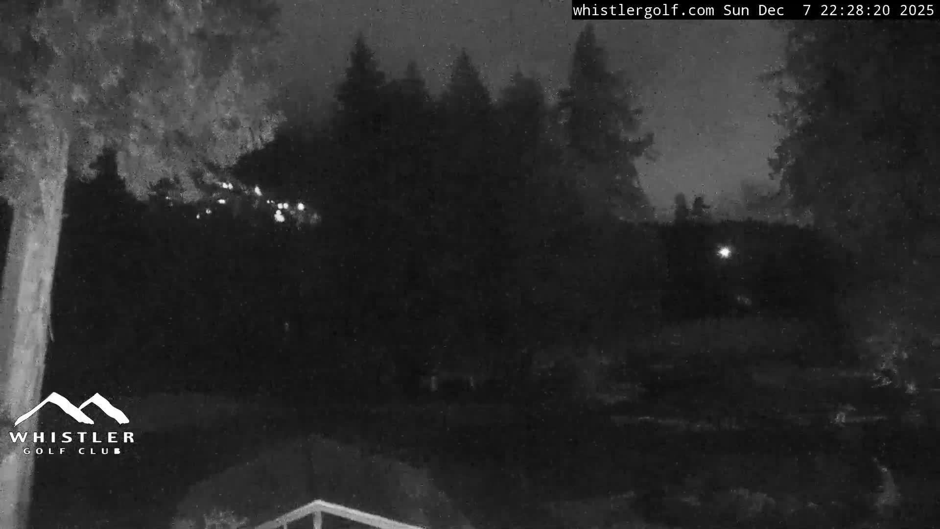 Whistler Golf Club 1st Hole Area Live Cam - Whistler,  Squamish-Lillooet, Sea to Sky Country, British Columbia, Canada