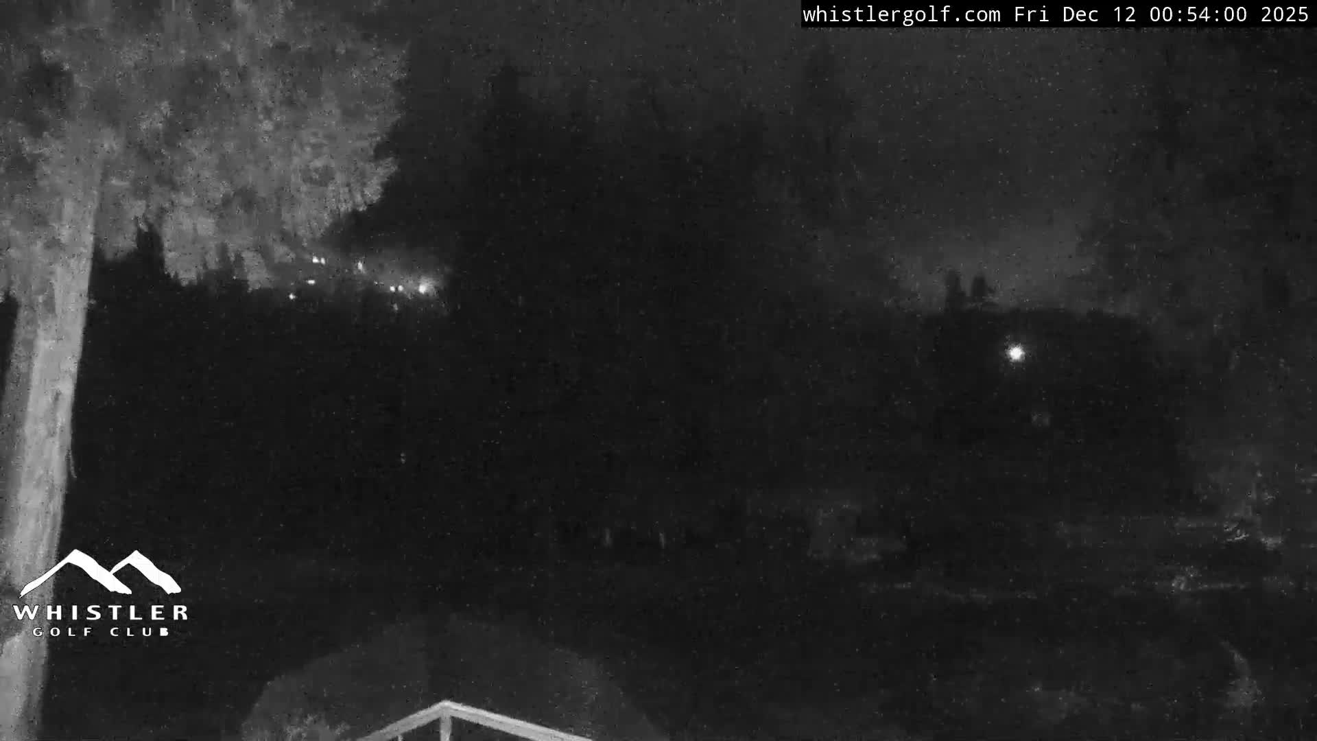 Whistler Golf Club 1st Hole Area Live Cam - Whistler,  Squamish-Lillooet, Sea to Sky Country, British Columbia, Canada