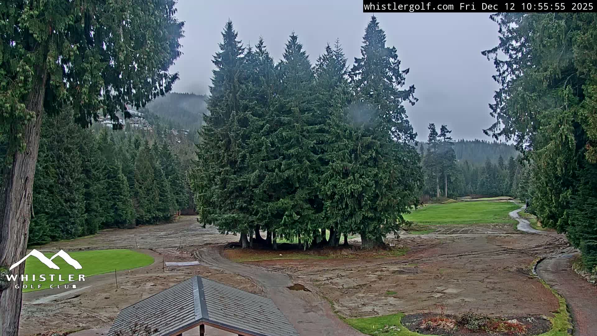 Whistler Golf Club 1st Hole Area Live Cam - Whistler,  Squamish-Lillooet, Sea to Sky Country, British Columbia, Canada