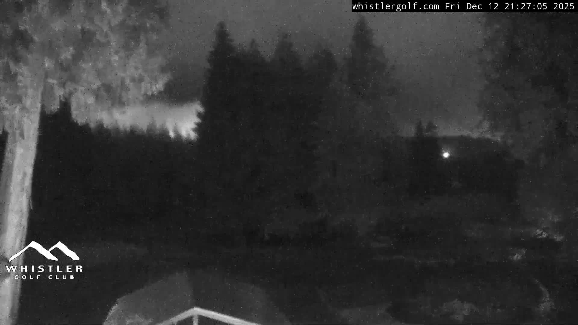 Whistler Golf Club 1st Hole Area Live Cam - Whistler,  Squamish-Lillooet, Sea to Sky Country, British Columbia, Canada