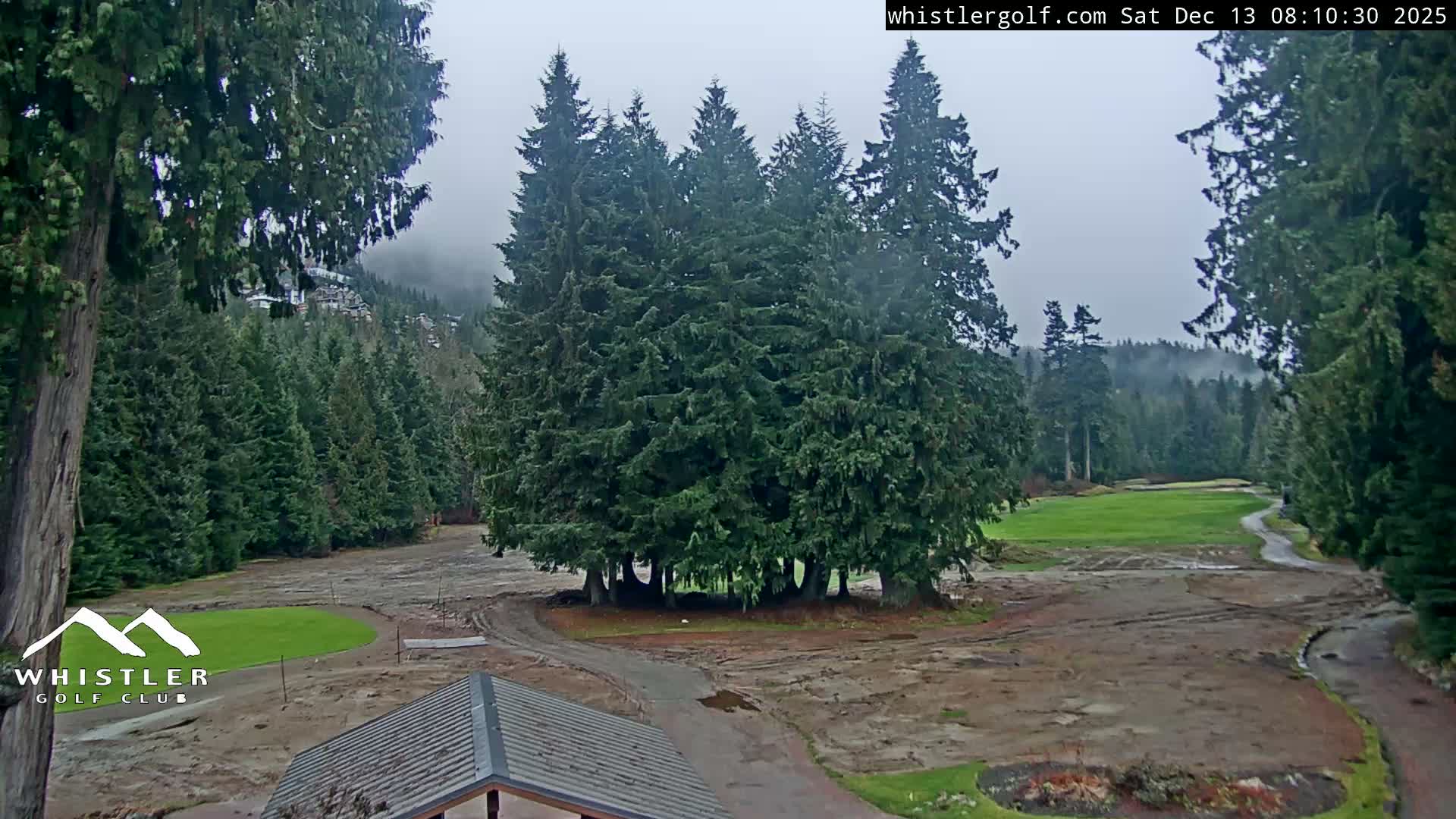 Whistler Golf Club 1st Hole Area Live Cam - Whistler,  Squamish-Lillooet, Sea to Sky Country, British Columbia, Canada