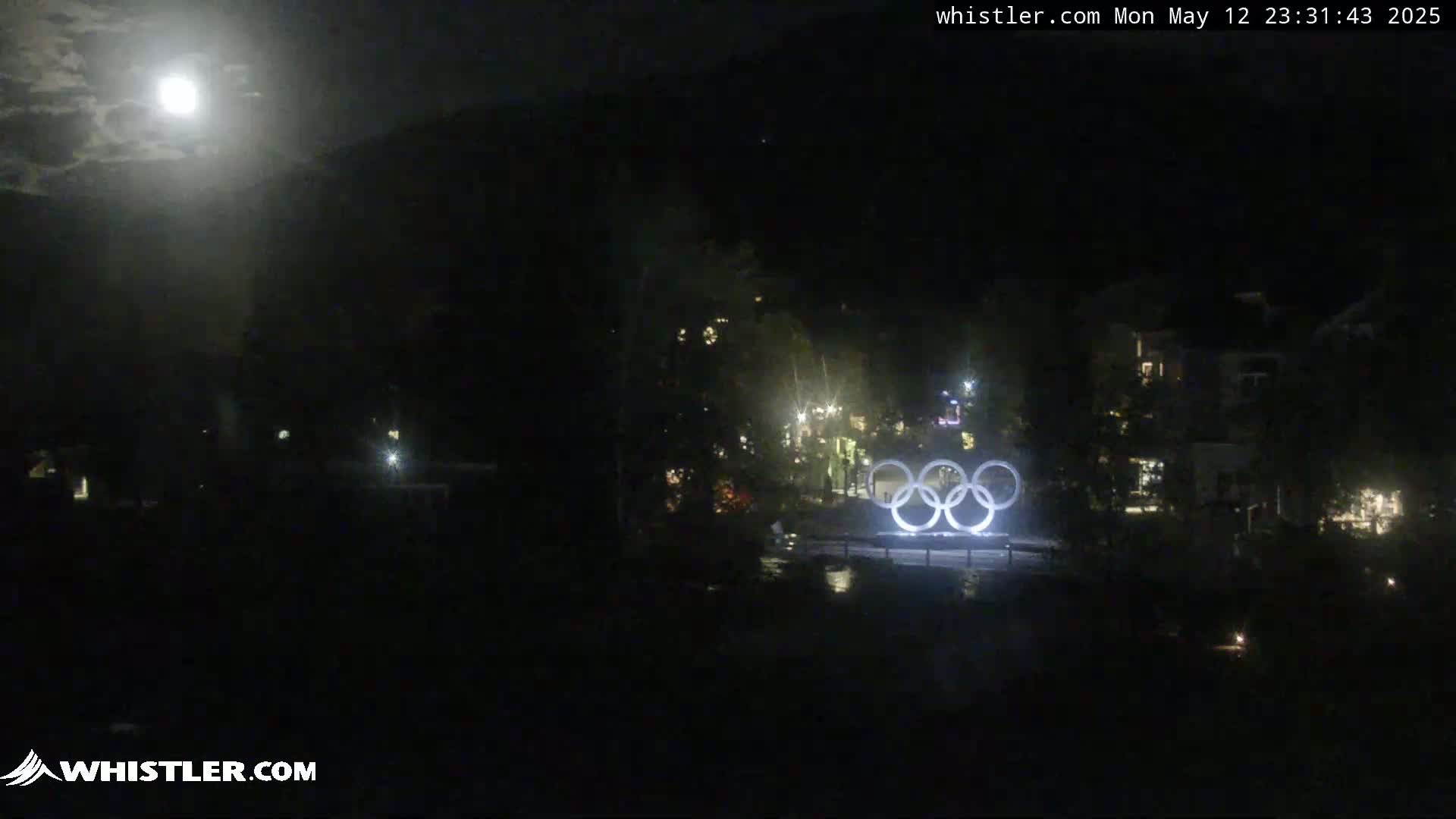 Whistler Downtown &  Olympic Plaza Live Cam - Whistler,  Squamish-Lillooet, Sea to Sky Country, Bristish Columbia, Canada