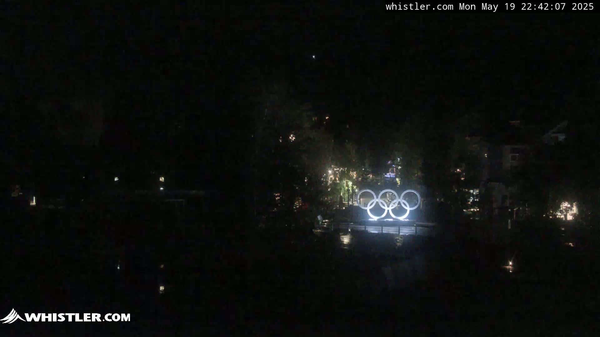 Whistler Downtown &  Olympic Plaza Live Cam - Whistler,  Squamish-Lillooet, Sea to Sky Country, Bristish Columbia, Canada