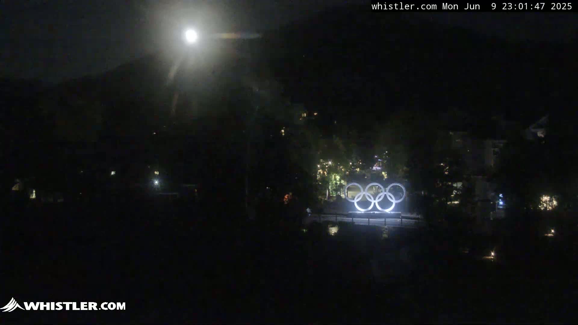 Whistler Downtown &  Olympic Plaza Live Cam - Whistler,  Squamish-Lillooet, Sea to Sky Country, Bristish Columbia, Canada