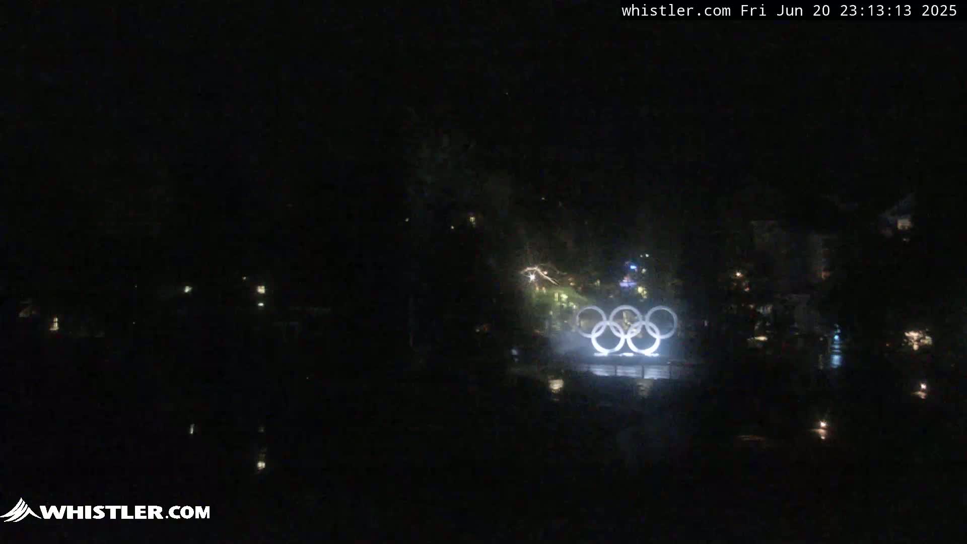 Whistler Downtown &  Olympic Plaza Live Cam - Whistler,  Squamish-Lillooet, Sea to Sky Country, Bristish Columbia, Canada