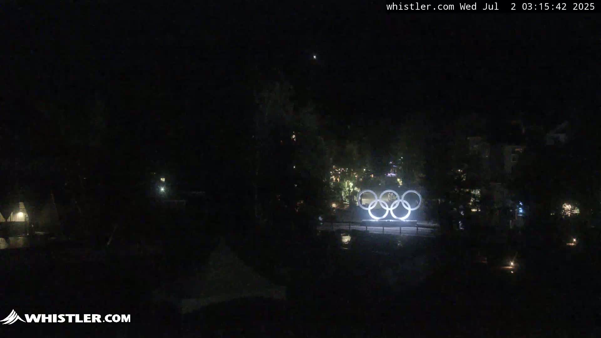Whistler Downtown &  Olympic Plaza Live Cam - Whistler,  Squamish-Lillooet, Sea to Sky Country, Bristish Columbia, Canada