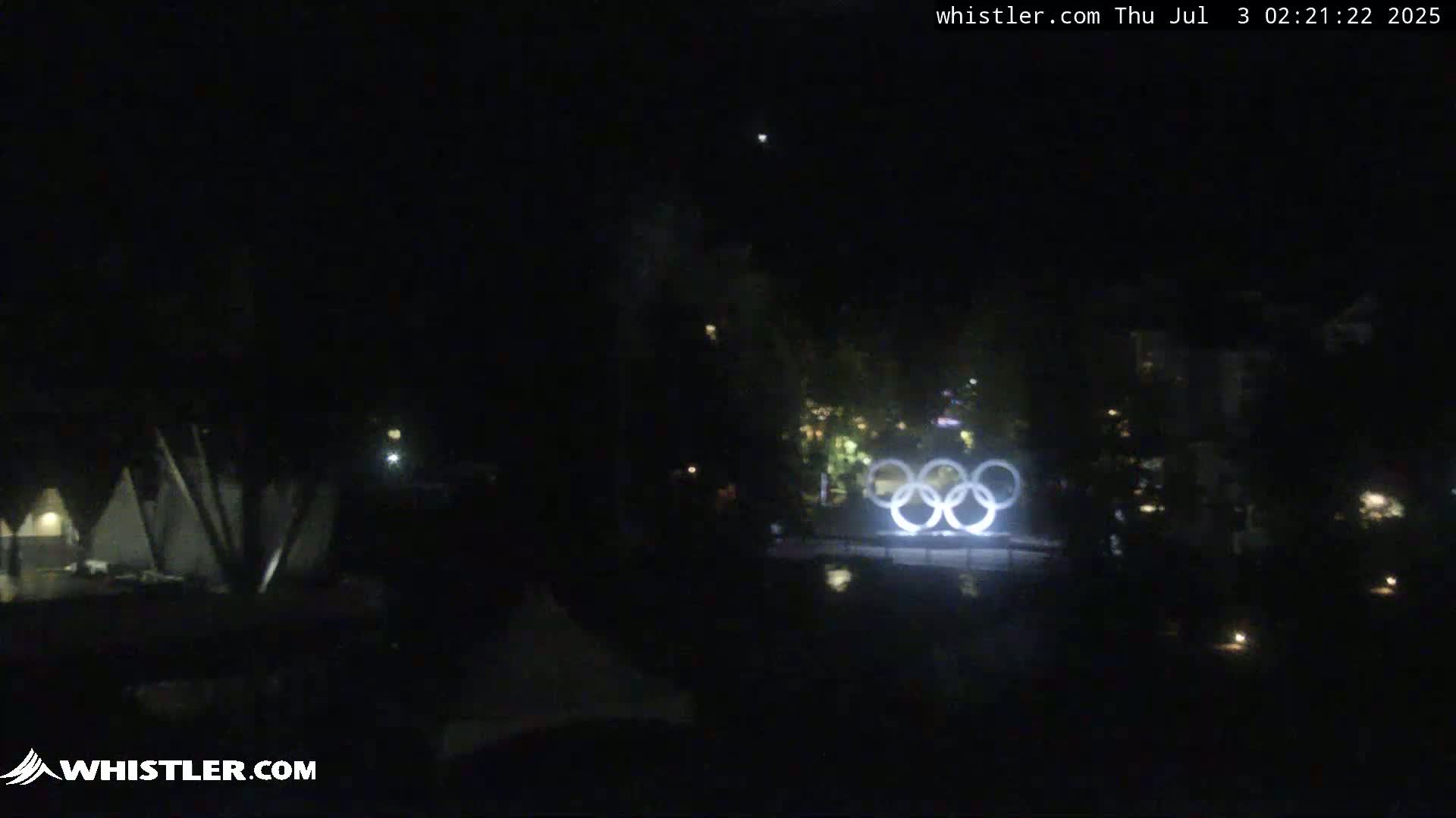 Whistler Downtown &  Olympic Plaza Live Cam - Whistler,  Squamish-Lillooet, Sea to Sky Country, Bristish Columbia, Canada