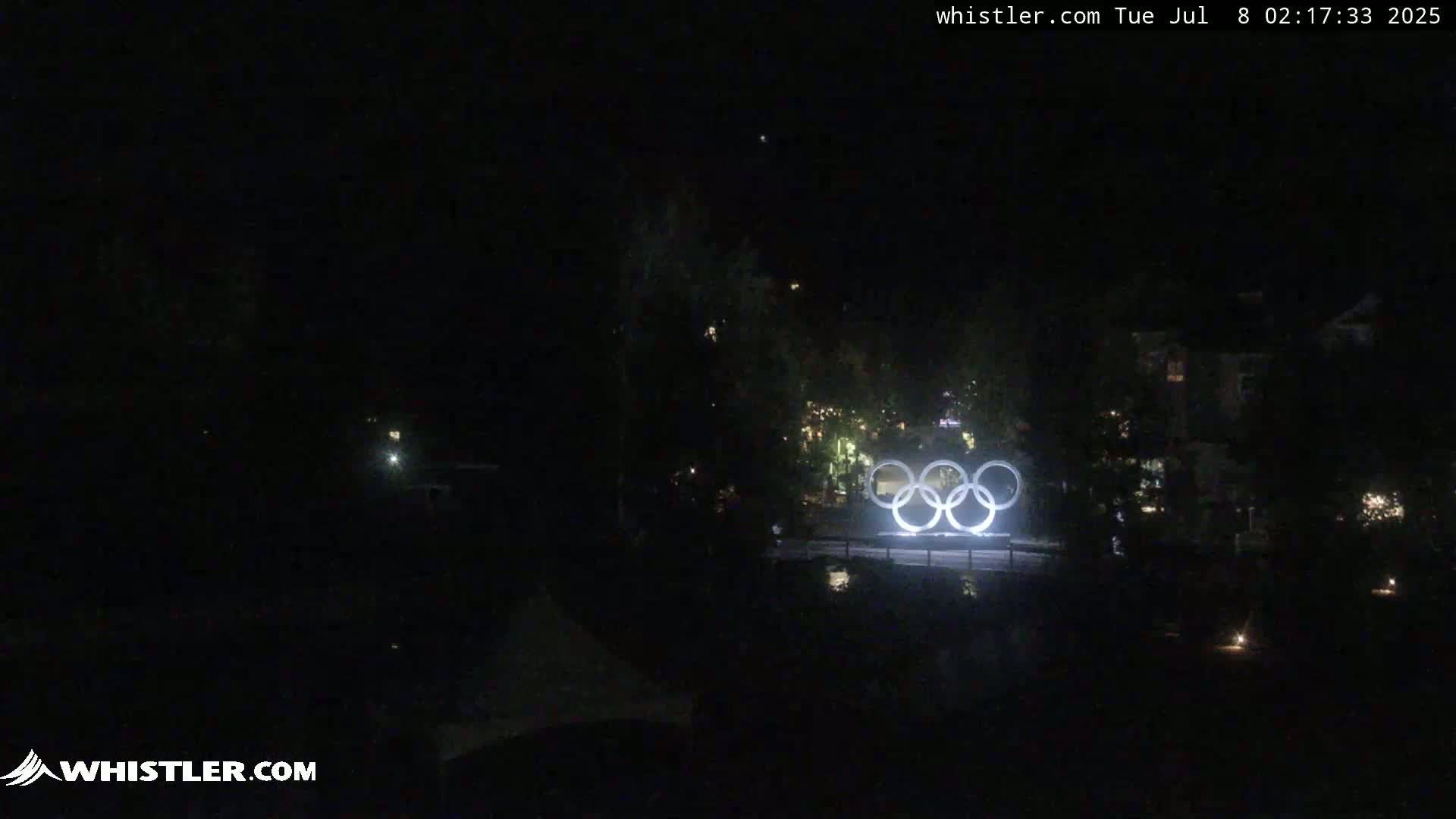 Whistler Downtown &  Olympic Plaza Live Cam - Whistler,  Squamish-Lillooet, Sea to Sky Country, Bristish Columbia, Canada