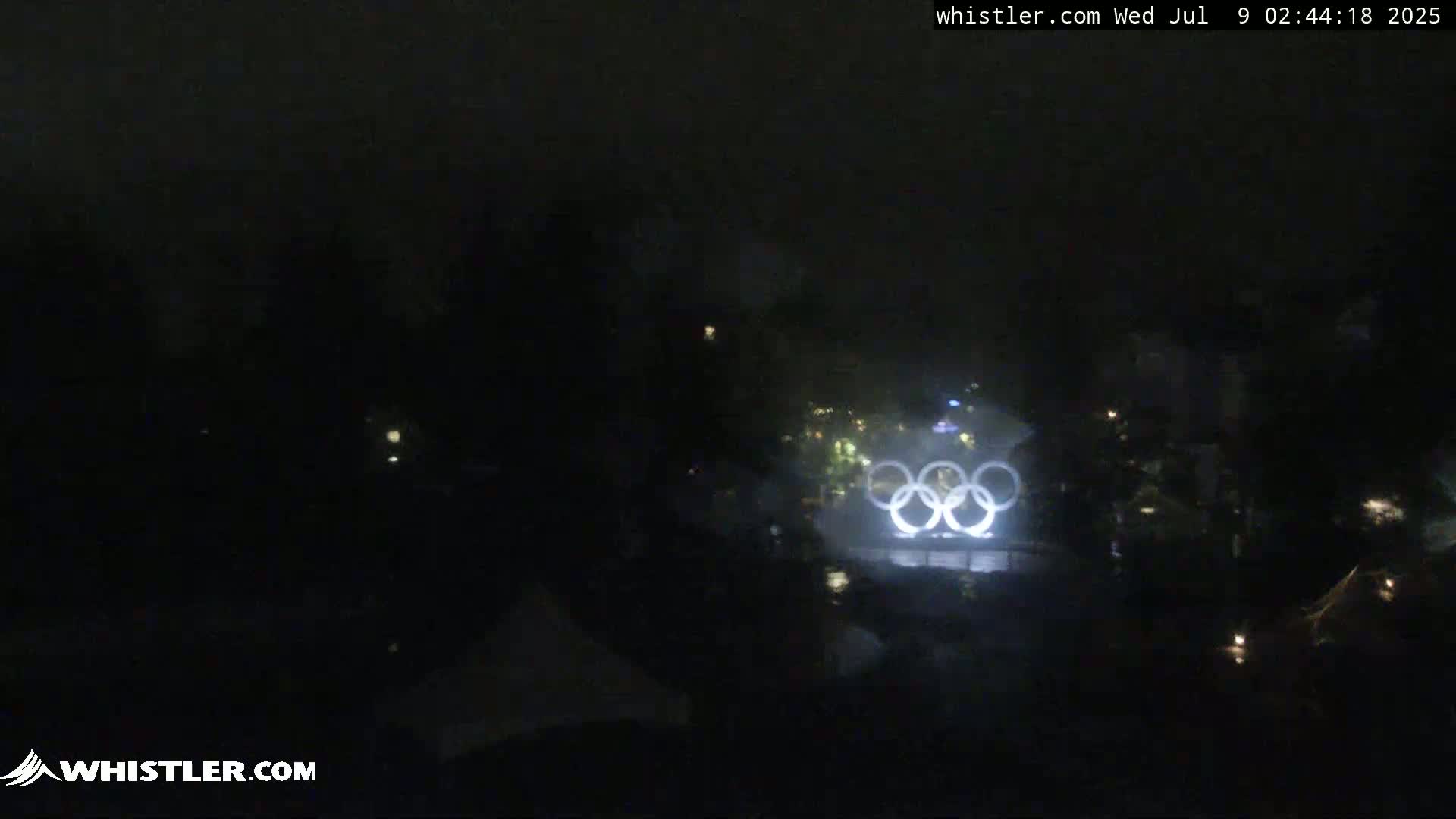 Whistler Downtown &  Olympic Plaza Live Cam - Whistler,  Squamish-Lillooet, Sea to Sky Country, Bristish Columbia, Canada