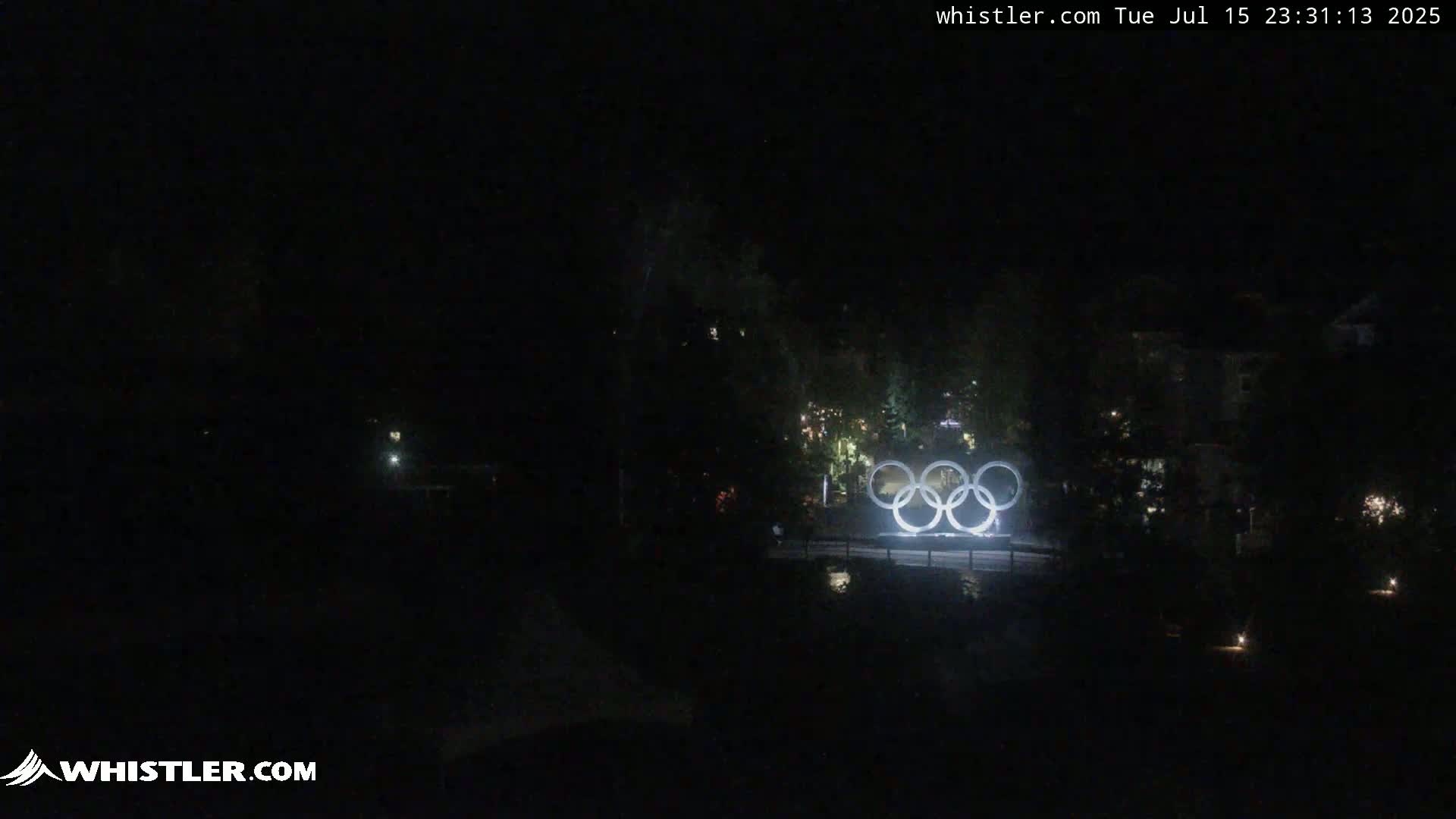 Whistler Downtown &  Olympic Plaza Live Cam - Whistler,  Squamish-Lillooet, Sea to Sky Country, Bristish Columbia, Canada