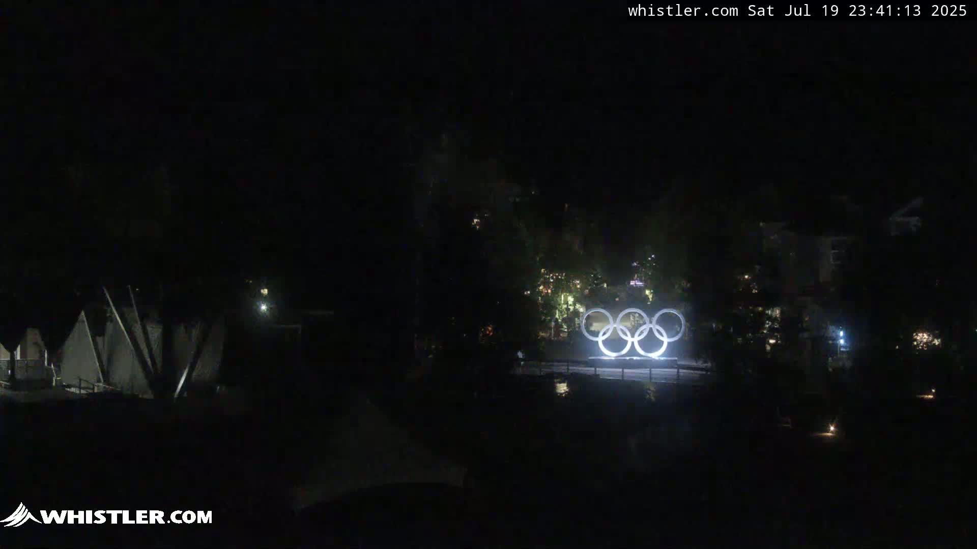 Whistler Downtown &  Olympic Plaza Live Cam - Whistler,  Squamish-Lillooet, Sea to Sky Country, Bristish Columbia, Canada