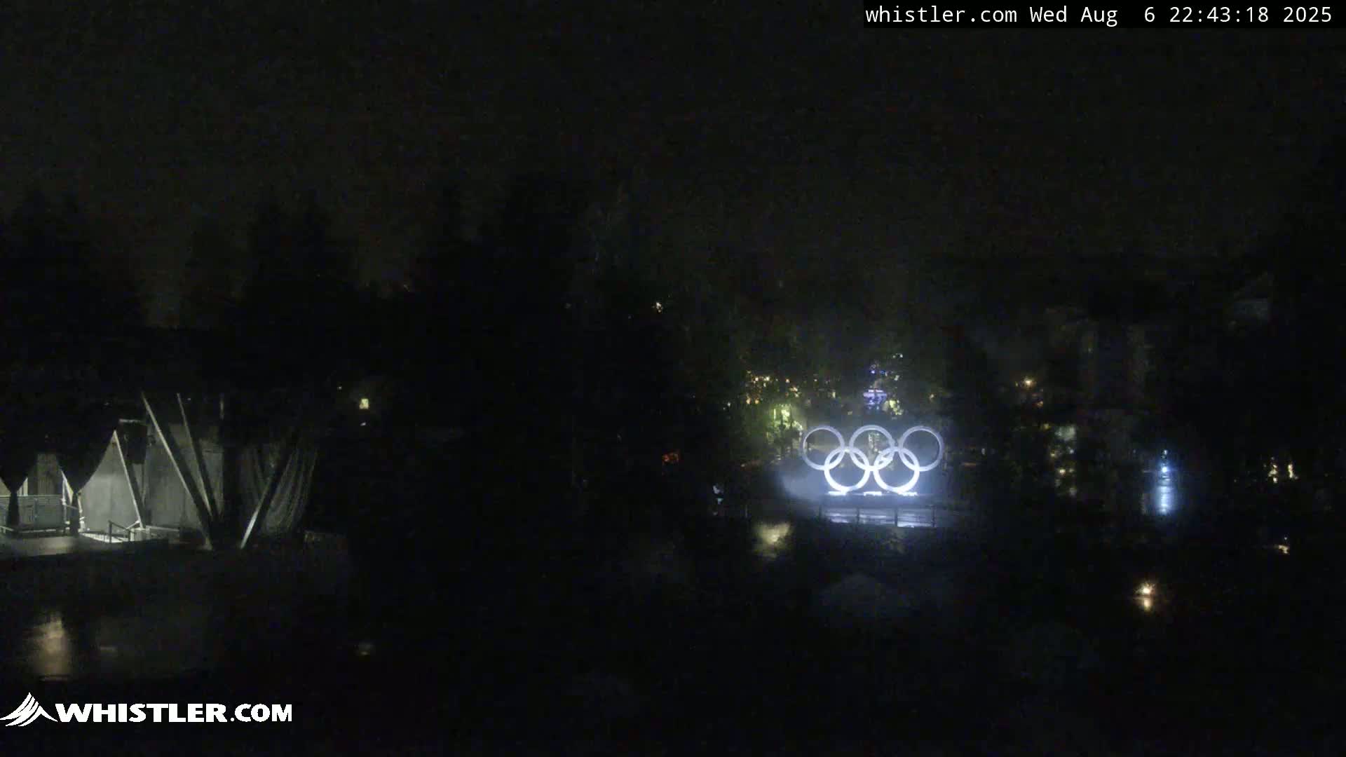 Whistler Downtown &  Olympic Plaza Live Cam - Whistler,  Squamish-Lillooet, Sea to Sky Country, Bristish Columbia, Canada