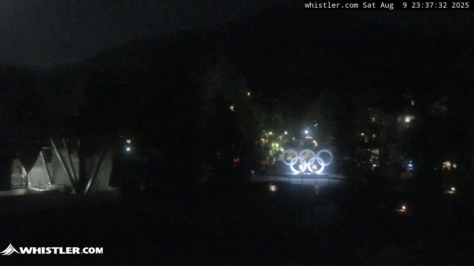 Whistler Downtown &  Olympic Plaza Live Cam - Whistler,  Squamish-Lillooet, Sea to Sky Country, Bristish Columbia, Canada
