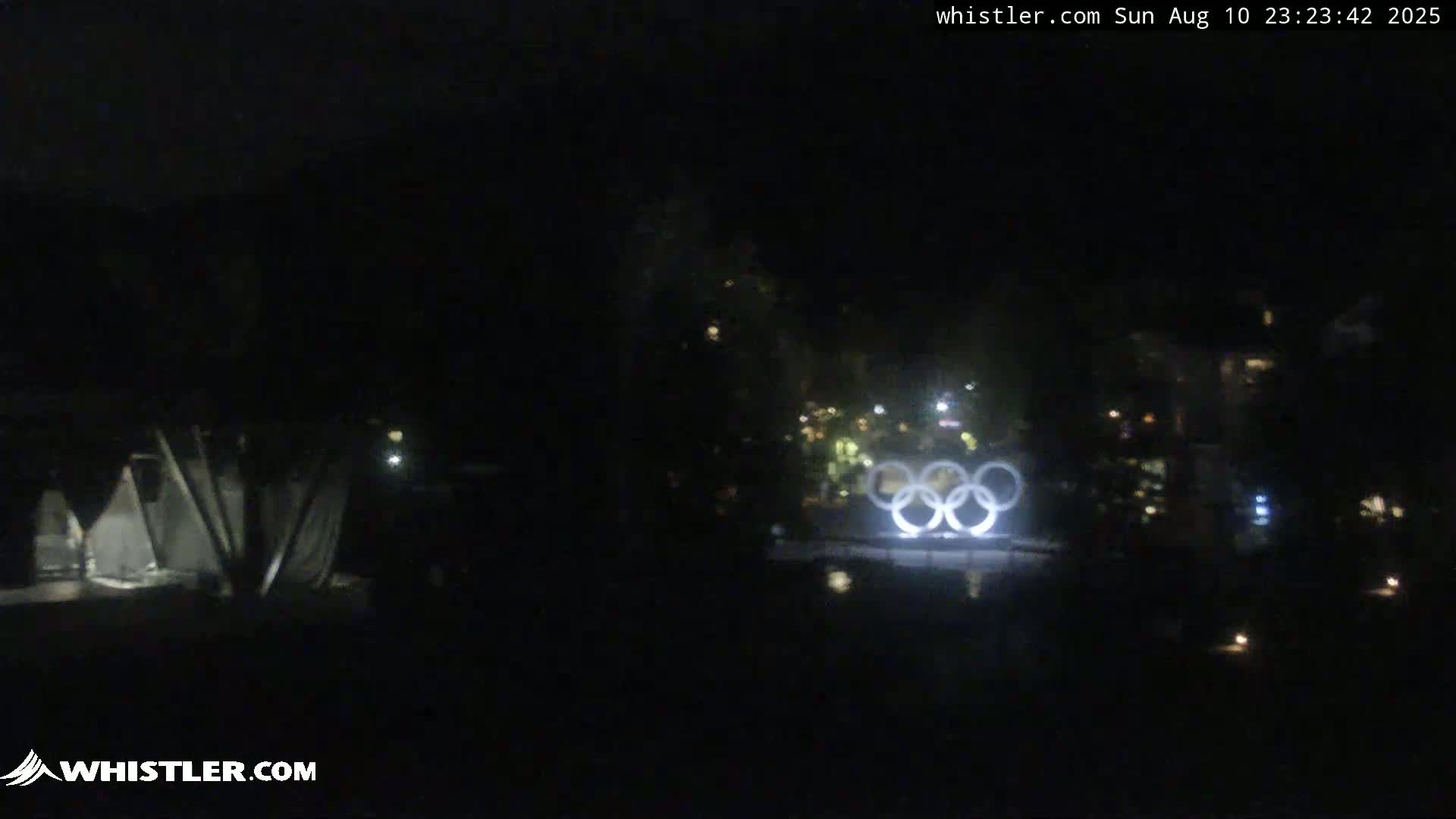 Whistler Downtown &  Olympic Plaza Live Cam - Whistler,  Squamish-Lillooet, Sea to Sky Country, Bristish Columbia, Canada