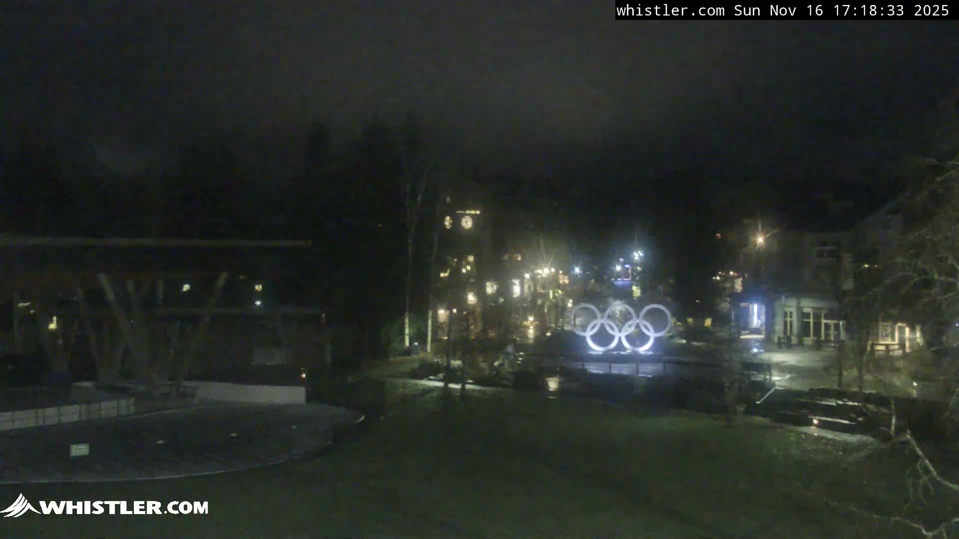 Whistler Downtown &  Olympic Plaza Live Cam - Whistler,  Squamish-Lillooet, Sea to Sky Country, Bristish Columbia, Canada