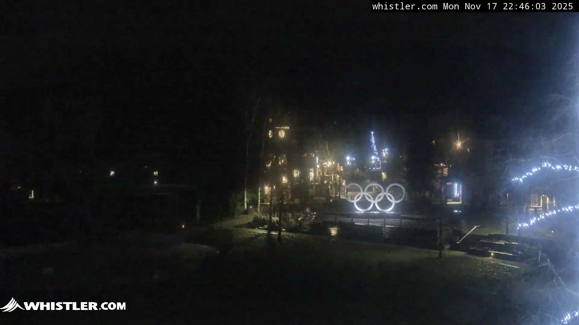 Whistler Downtown &  Olympic Plaza Live Cam - Whistler,  Squamish-Lillooet, Sea to Sky Country, Bristish Columbia, Canada