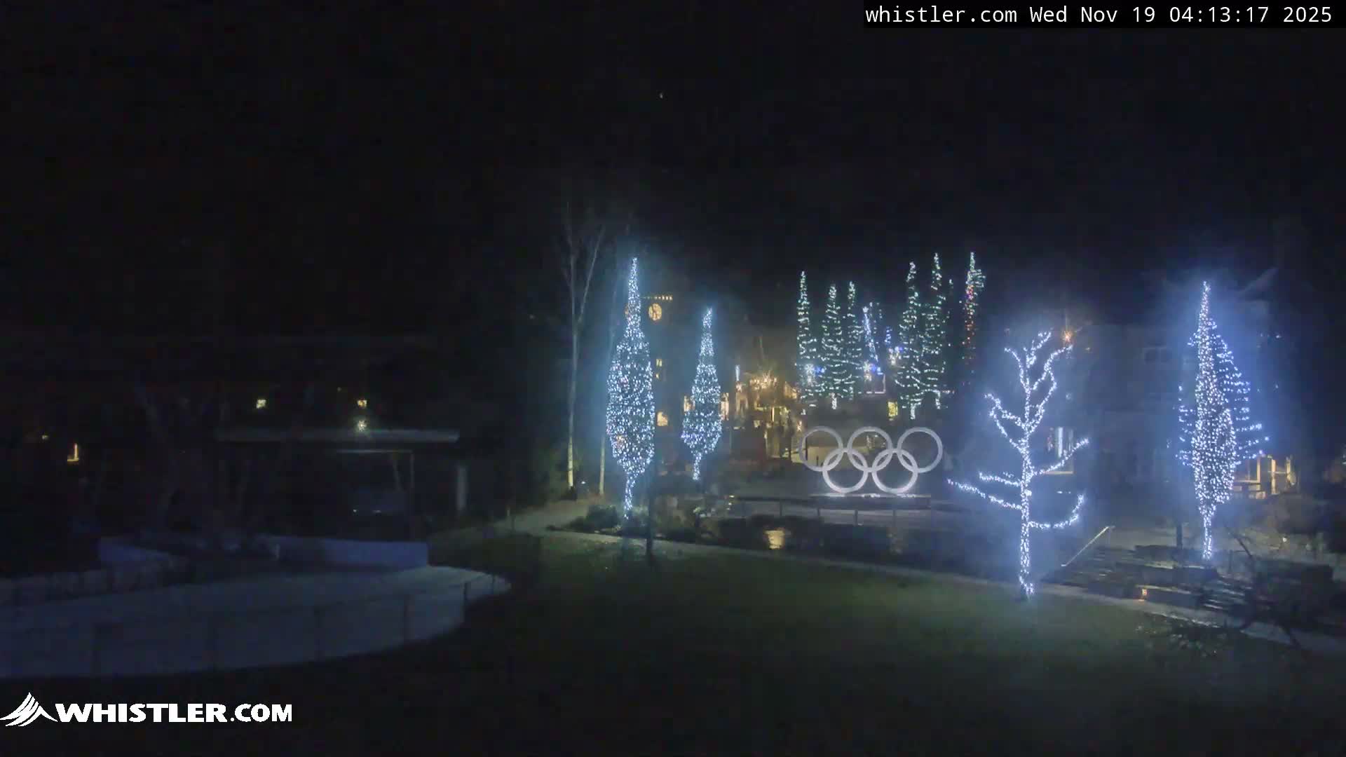 Whistler Downtown &  Olympic Plaza Live Cam - Whistler,  Squamish-Lillooet, Sea to Sky Country, Bristish Columbia, Canada