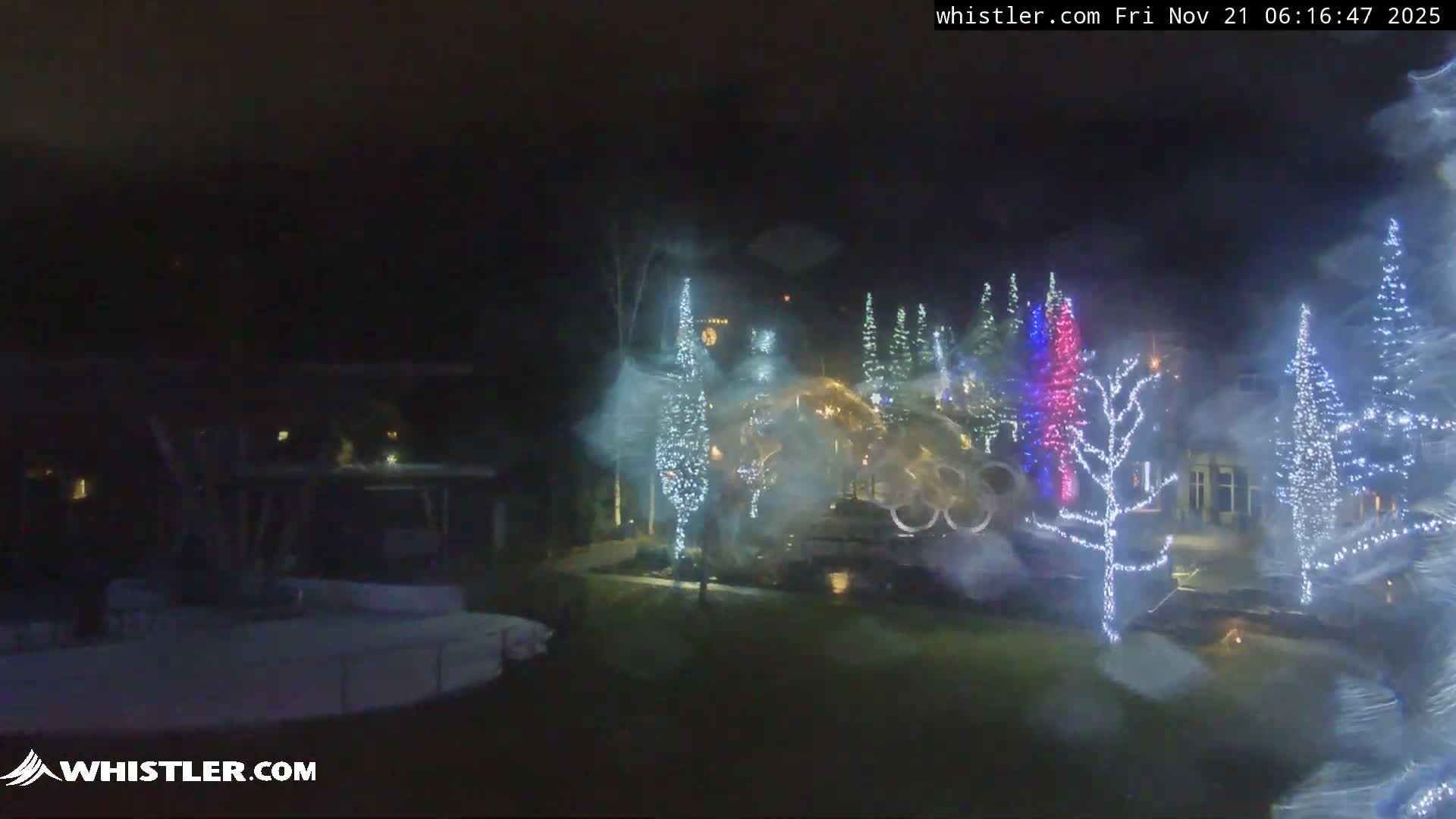 Whistler Downtown &  Olympic Plaza Live Cam - Whistler,  Squamish-Lillooet, Sea to Sky Country, Bristish Columbia, Canada