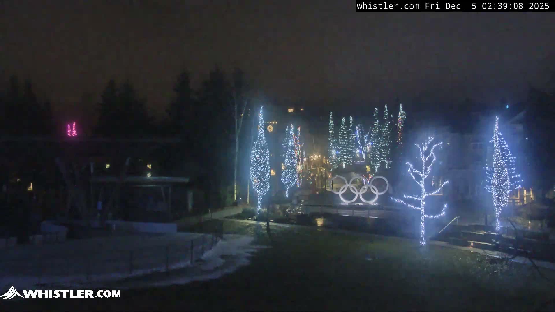 Whistler Downtown &  Olympic Plaza Live Cam - Whistler,  Squamish-Lillooet, Sea to Sky Country, Bristish Columbia, Canada