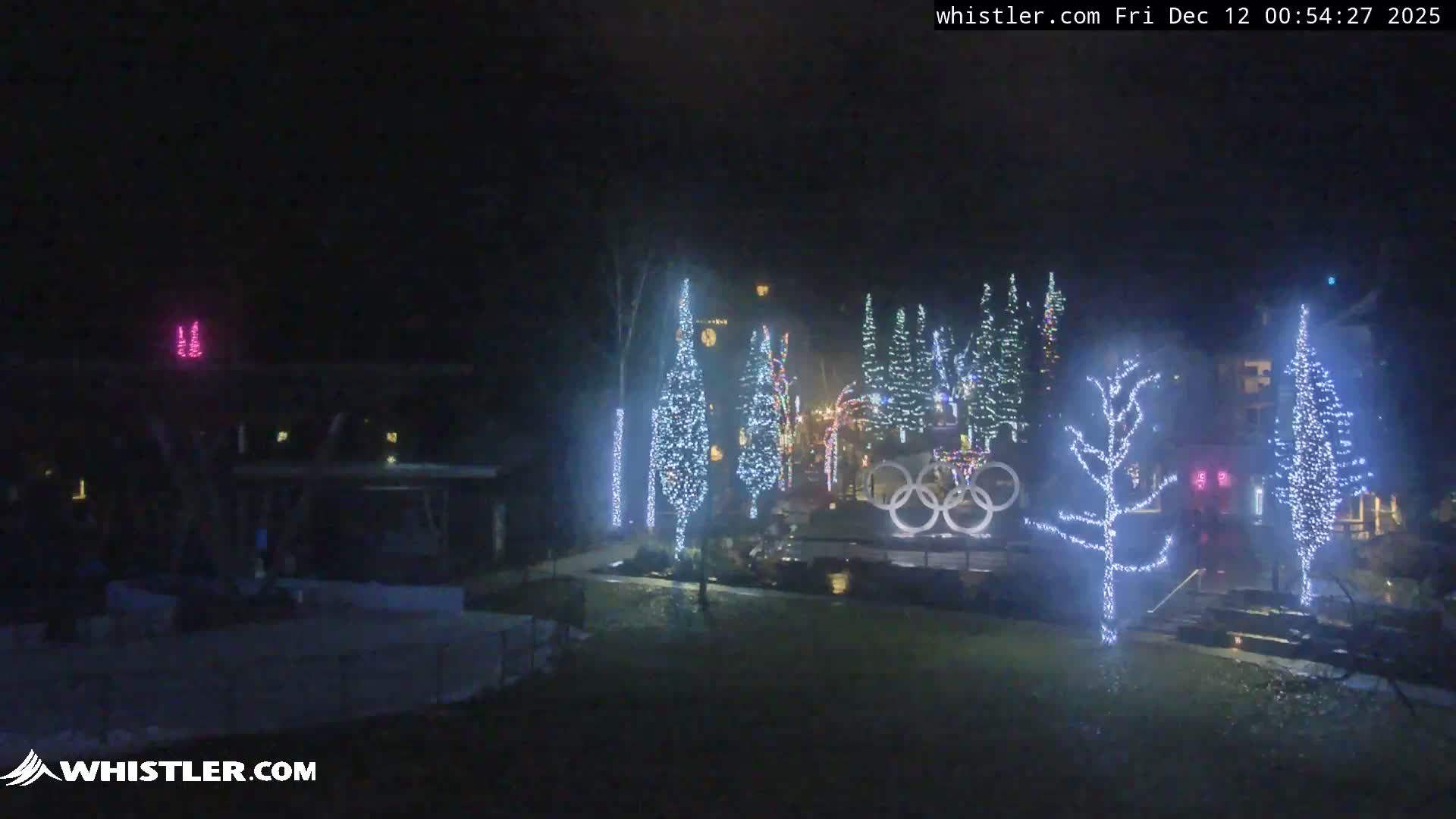 Whistler Downtown &  Olympic Plaza Live Cam - Whistler,  Squamish-Lillooet, Sea to Sky Country, Bristish Columbia, Canada