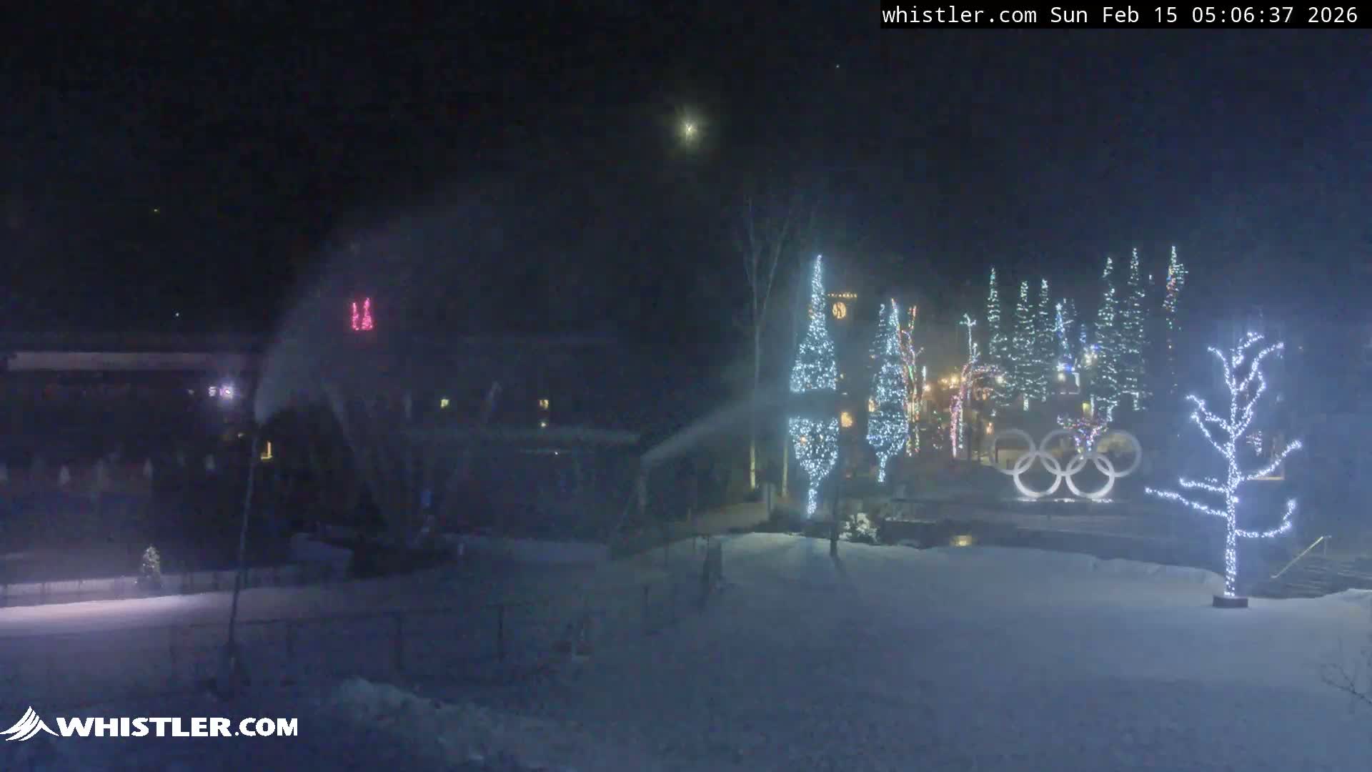 Whistler Downtown &  Olympic Plaza Live Cam - Whistler,  Squamish-Lillooet, Sea to Sky Country, Bristish Columbia, Canada