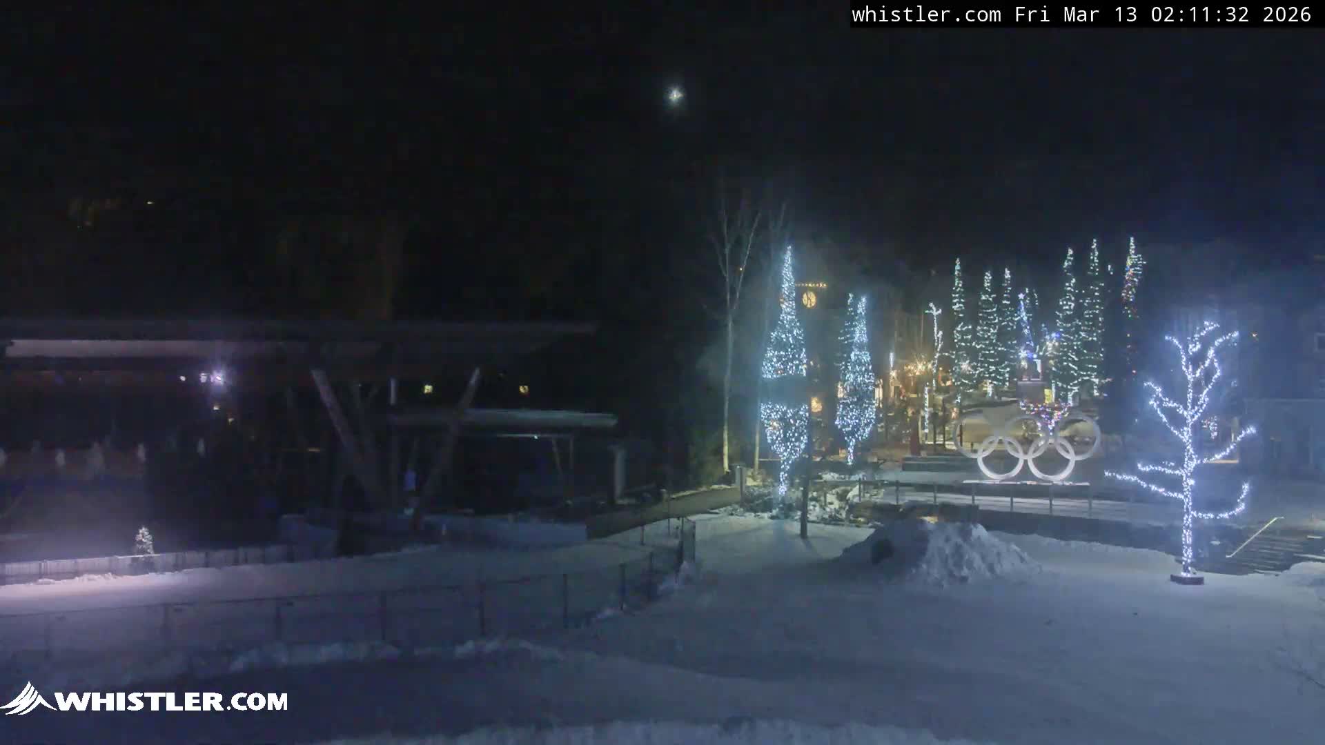 Whistler Downtown &  Olympic Plaza Live Cam - Whistler,  Squamish-Lillooet, Sea to Sky Country, Bristish Columbia, Canada