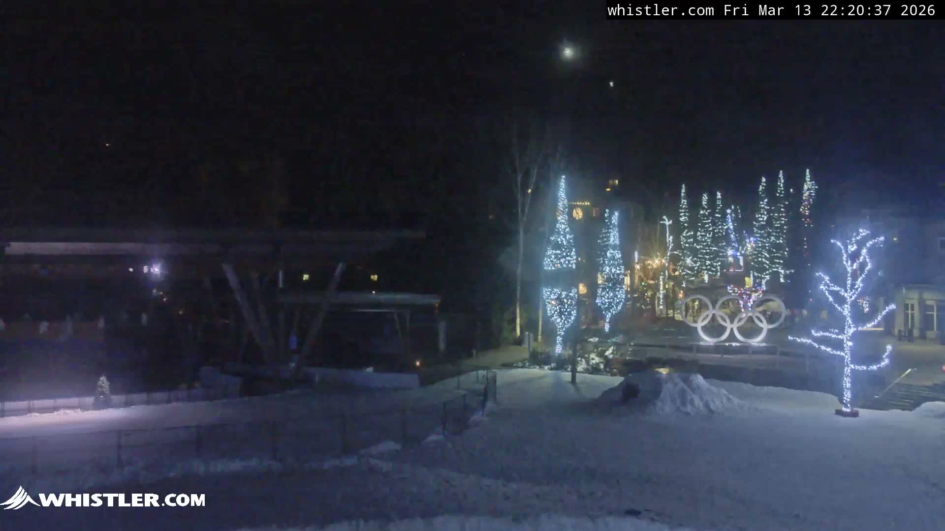 Whistler Downtown &  Olympic Plaza Live Cam - Whistler,  Squamish-Lillooet, Sea to Sky Country, Bristish Columbia, Canada