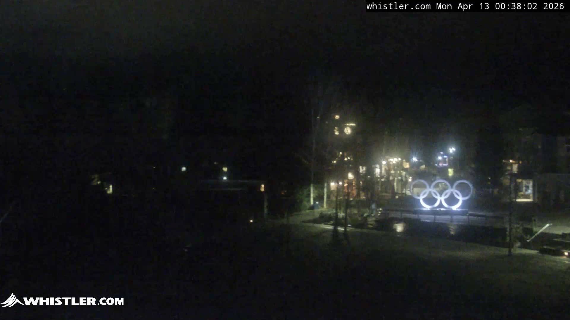 Whistler Downtown &  Olympic Plaza Live Cam - Whistler,  Squamish-Lillooet, Sea to Sky Country, Bristish Columbia, Canada