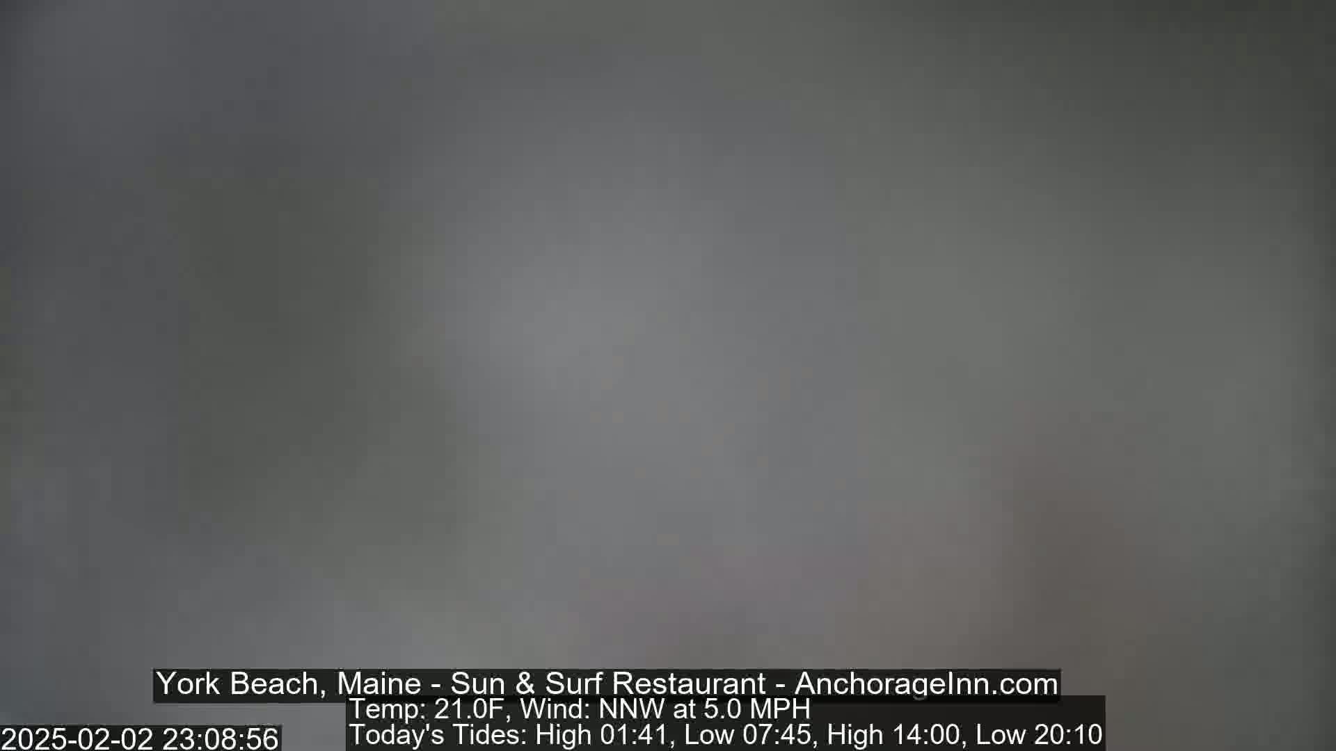 A blurry, gray image shows an overcast night sky.