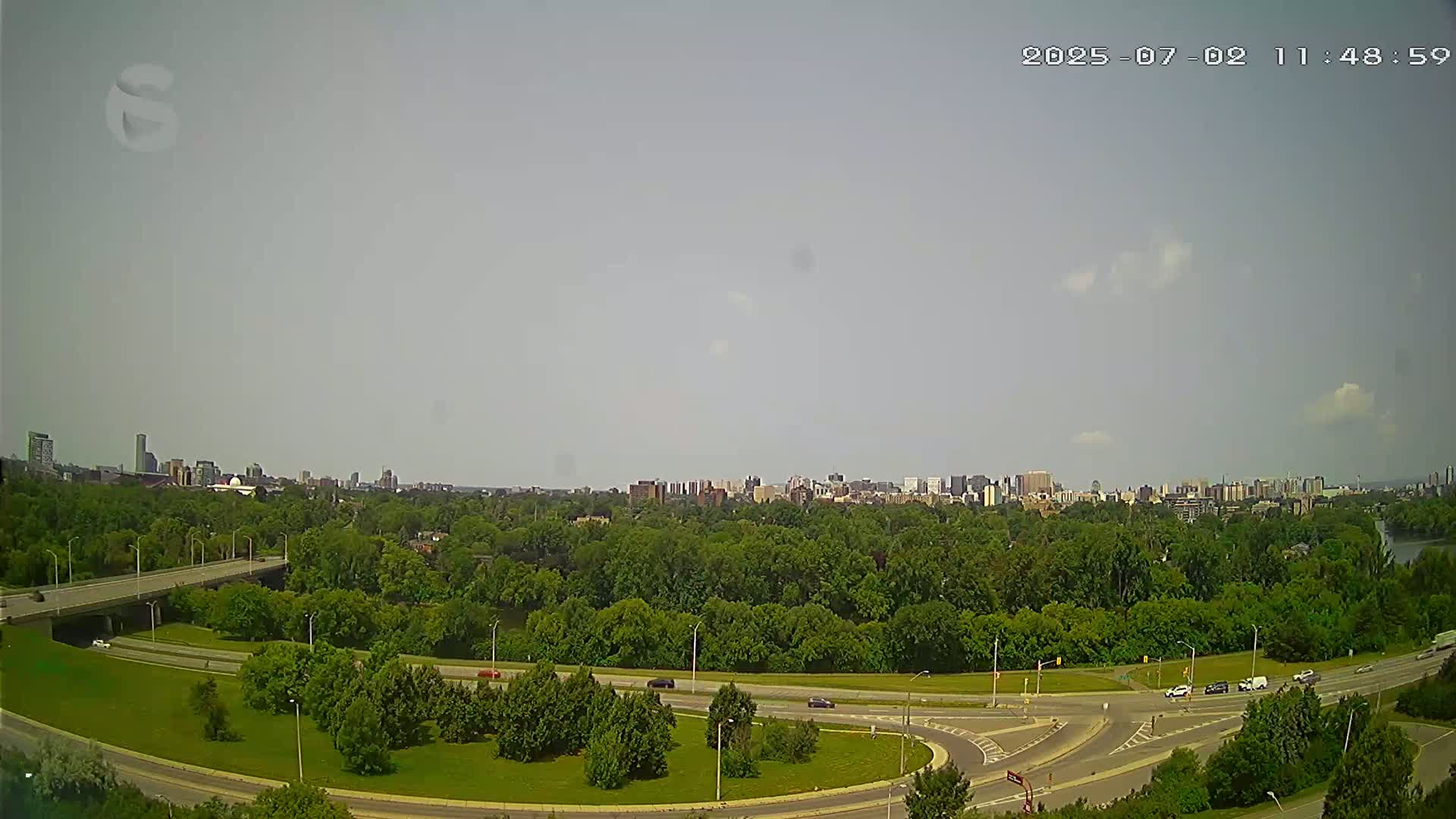 Ottawa City Skyline Live Cam - Downtown, Ottawa, Ontario, Canada