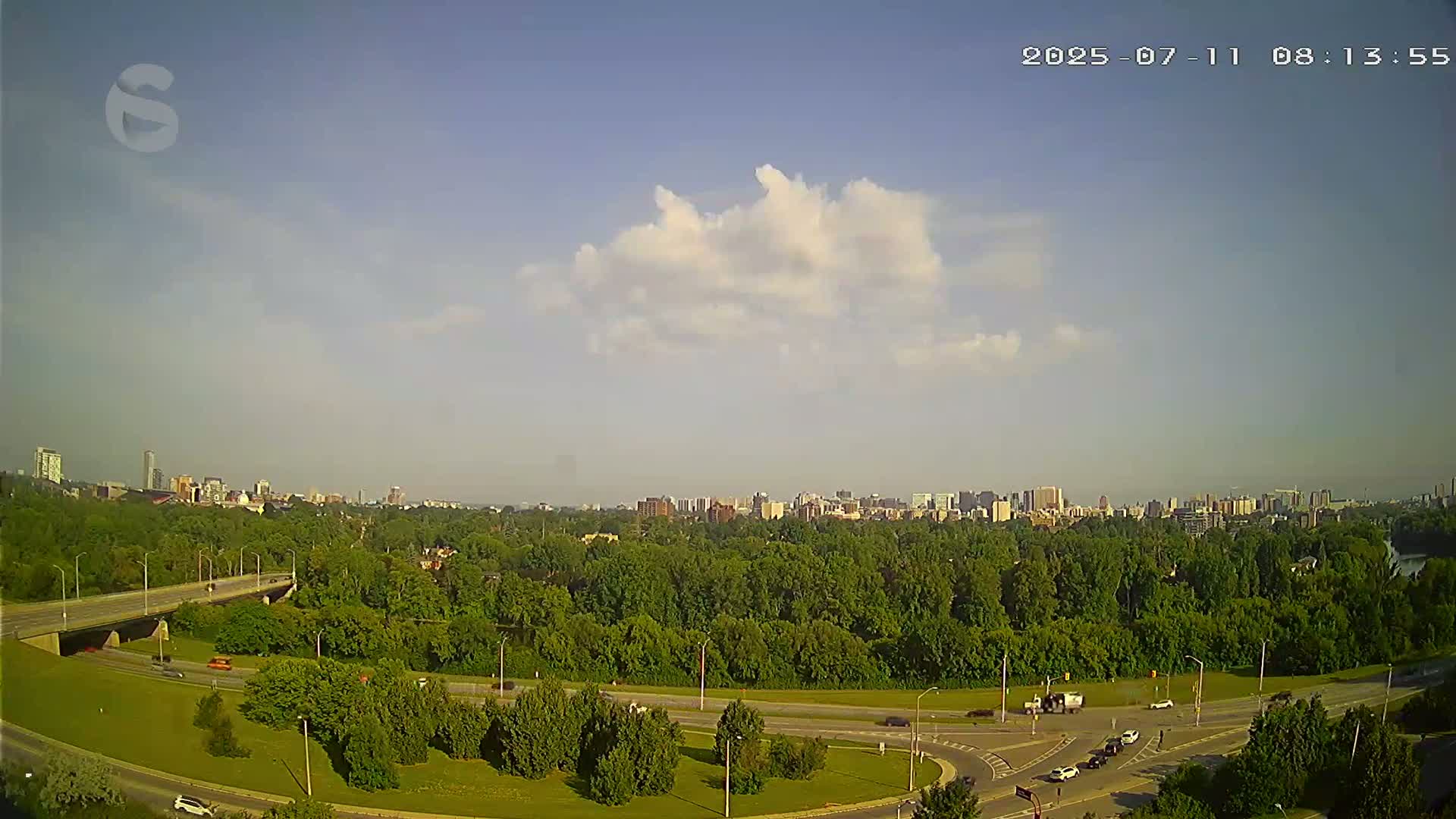 Ottawa City Skyline Live Cam - Downtown, Ottawa, Ontario, Canada