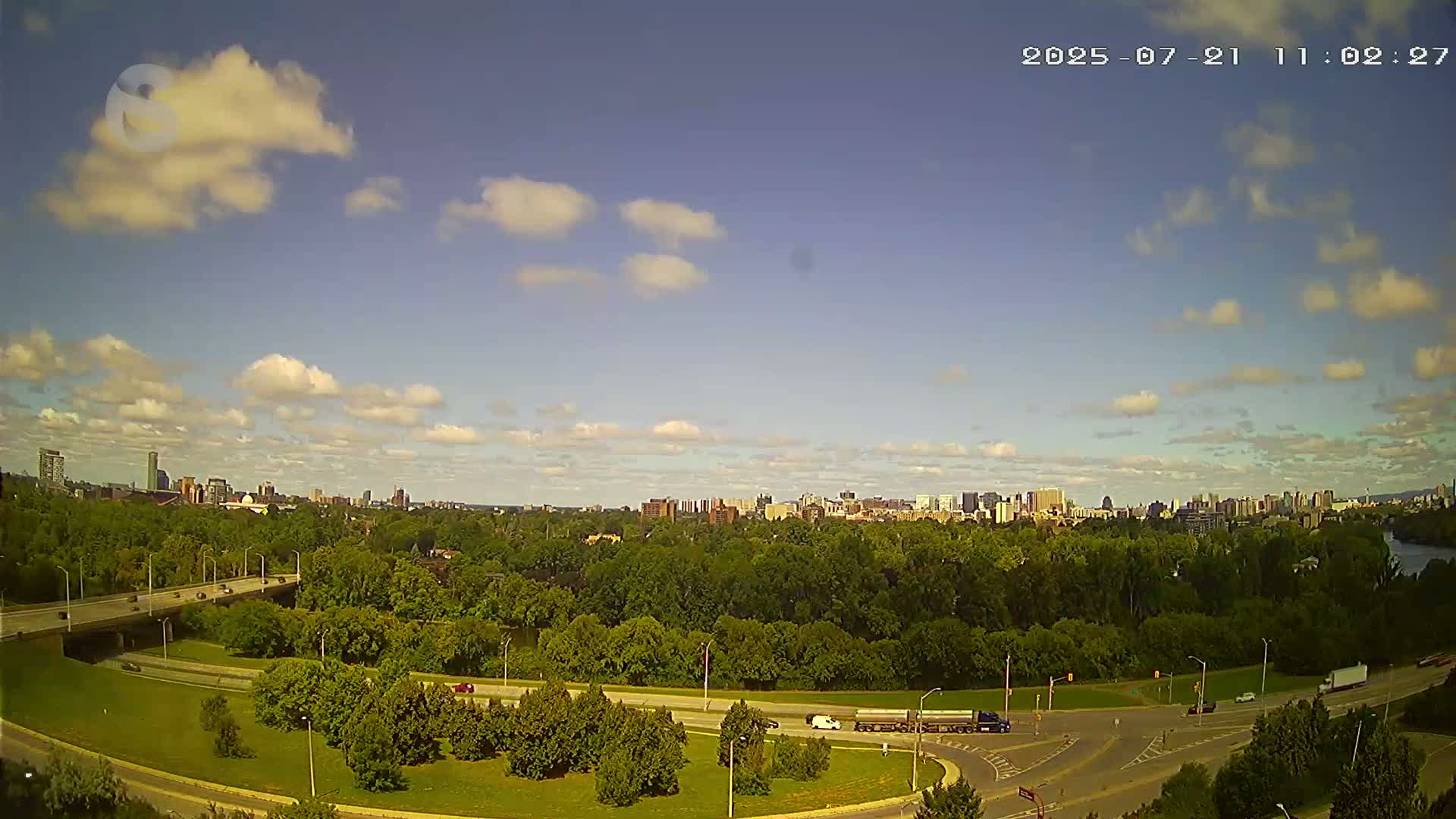 Ottawa City Skyline Live Cam - Downtown, Ottawa, Ontario, Canada