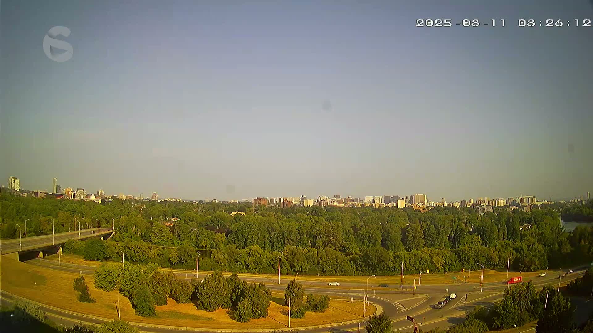 Ottawa City Skyline Live Cam - Downtown, Ottawa, Ontario, Canada