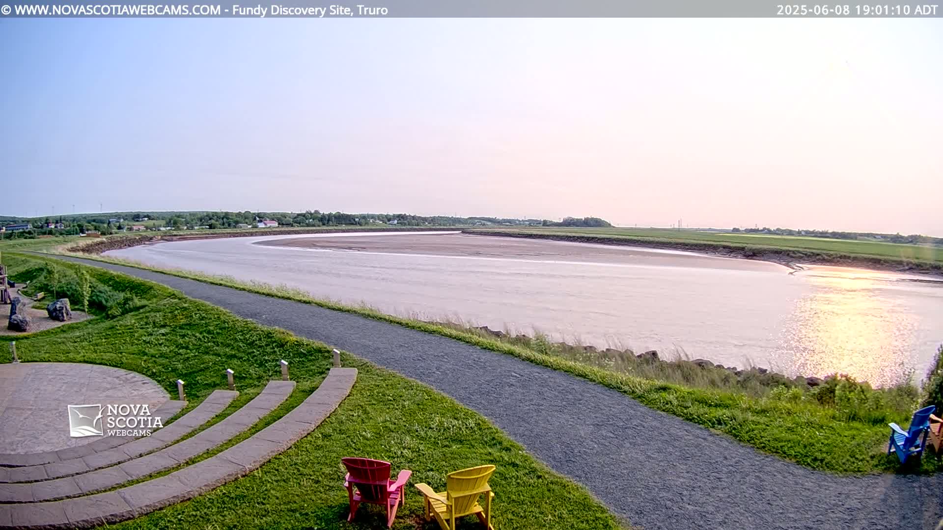 Lower Truro , Fundy Discovery Site & Salmon River Live Cam - Lower Truro, Colchester, Nova Scotia, Canada
