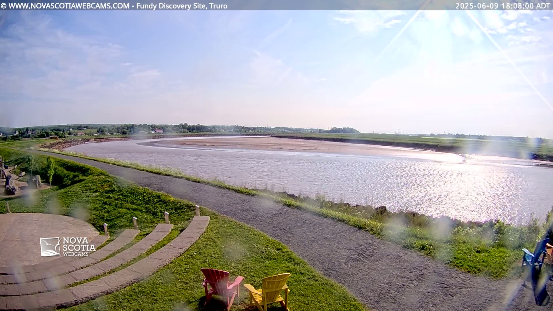 Lower Truro , Fundy Discovery Site & Salmon River Live Cam - Lower Truro, Colchester, Nova Scotia, Canada