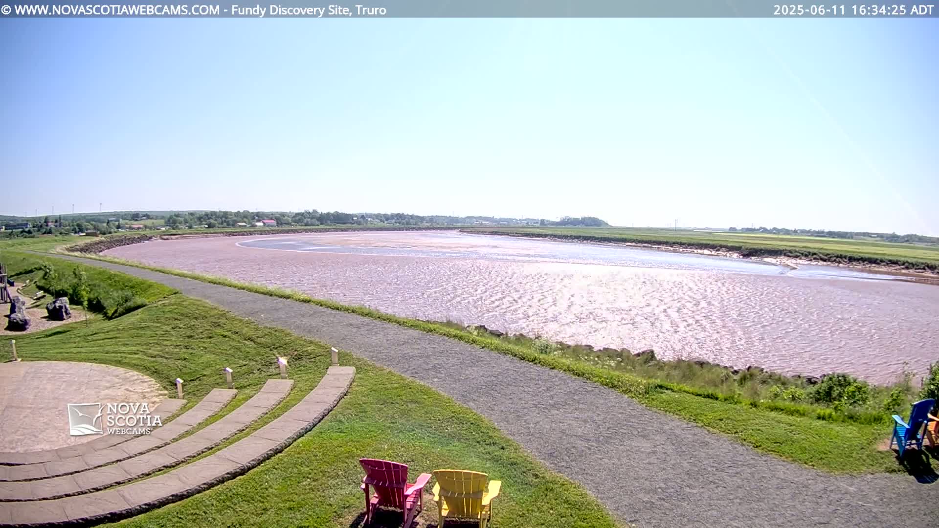 Lower Truro , Fundy Discovery Site & Salmon River Live Cam - Lower Truro, Colchester, Nova Scotia, Canada