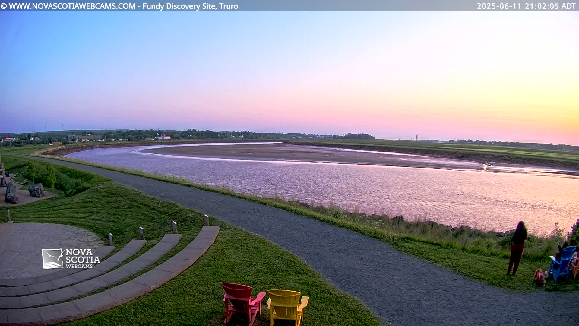 Lower Truro , Fundy Discovery Site & Salmon River Live Cam - Lower Truro, Colchester, Nova Scotia, Canada