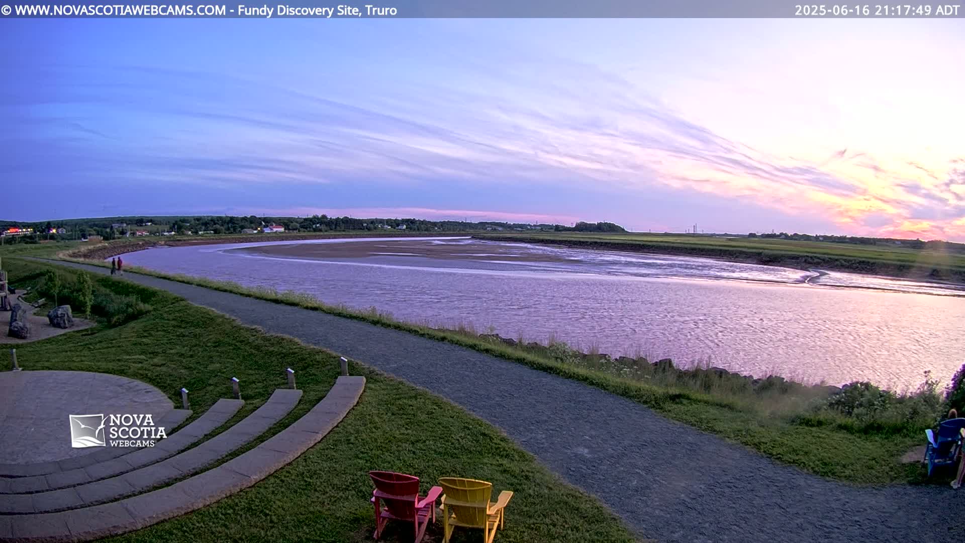 Lower Truro , Fundy Discovery Site & Salmon River Live Cam - Lower Truro, Colchester, Nova Scotia, Canada