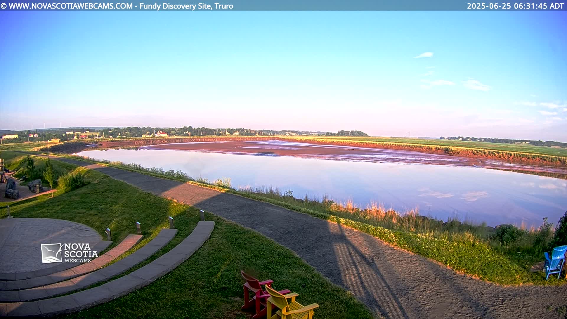 Lower Truro , Fundy Discovery Site & Salmon River Live Cam - Lower Truro, Colchester, Nova Scotia, Canada