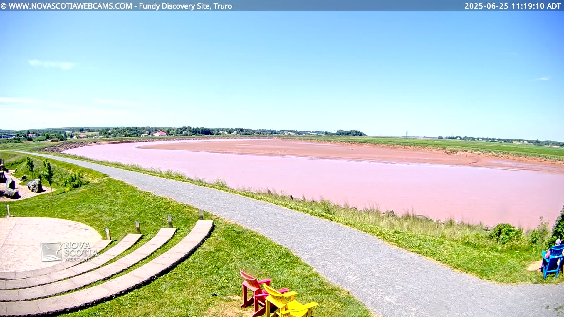 Lower Truro , Fundy Discovery Site & Salmon River Live Cam - Lower Truro, Colchester, Nova Scotia, Canada