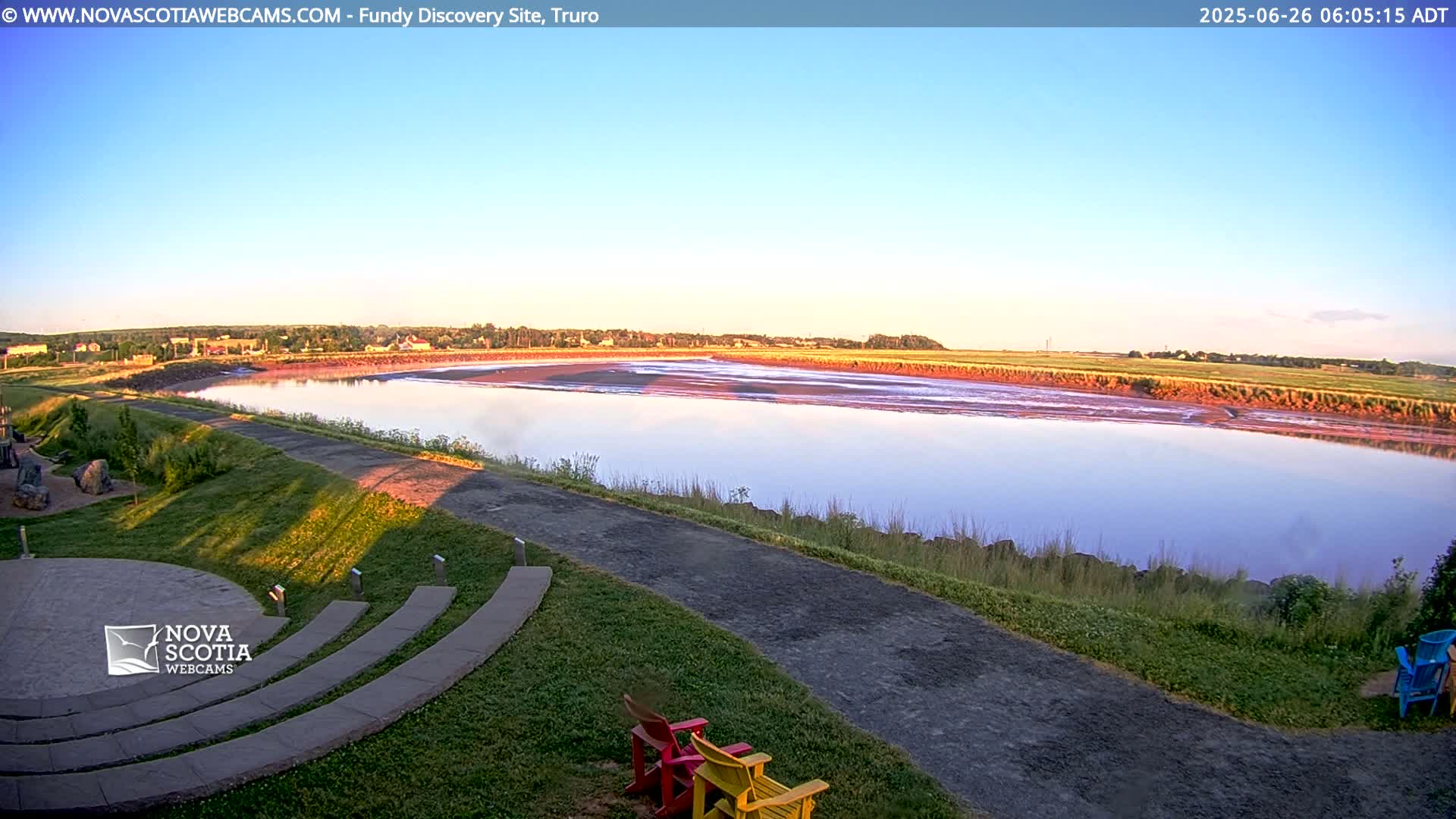 Lower Truro , Fundy Discovery Site & Salmon River Live Cam - Lower Truro, Colchester, Nova Scotia, Canada