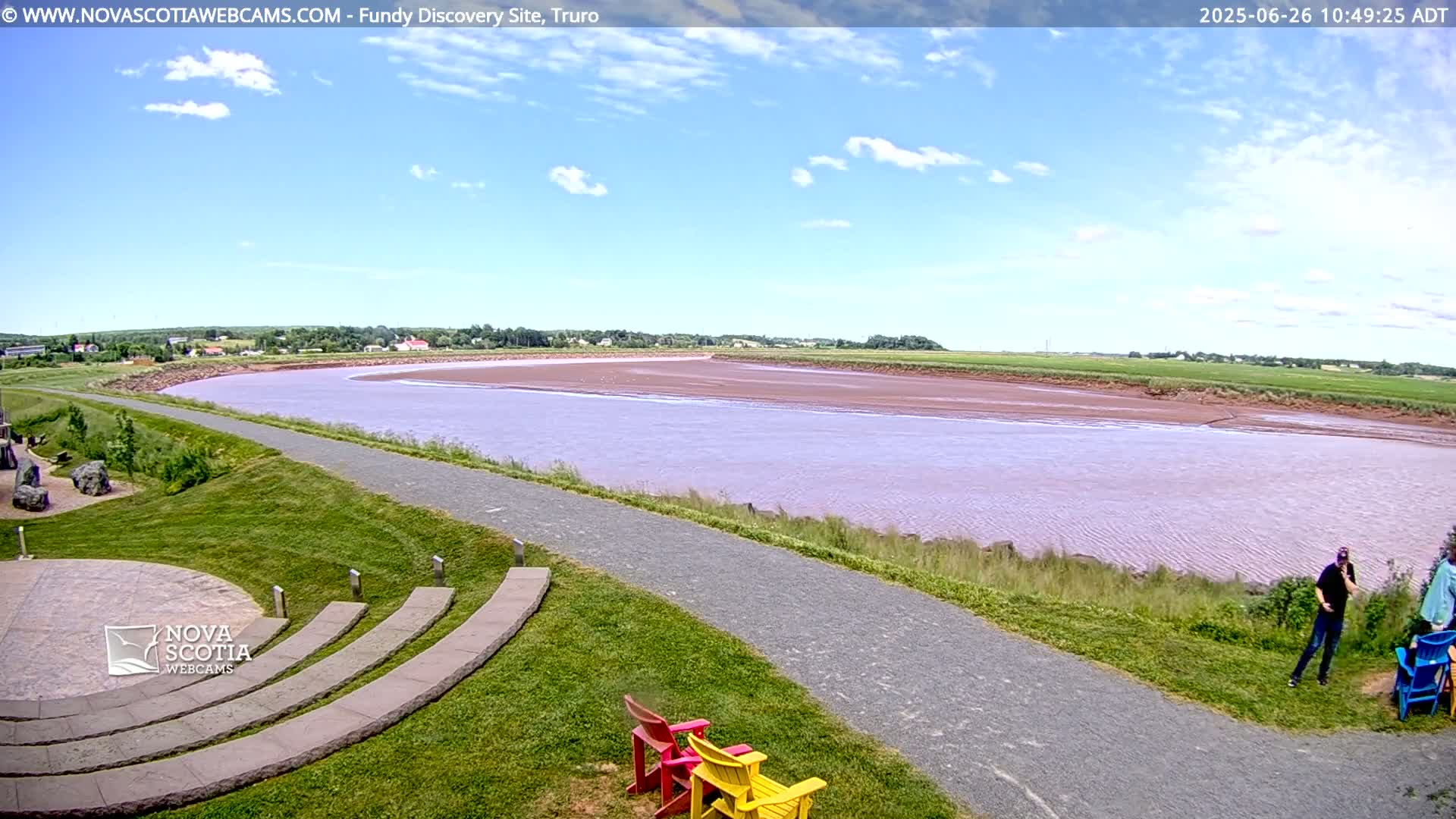 Lower Truro , Fundy Discovery Site & Salmon River Live Cam - Lower Truro, Colchester, Nova Scotia, Canada