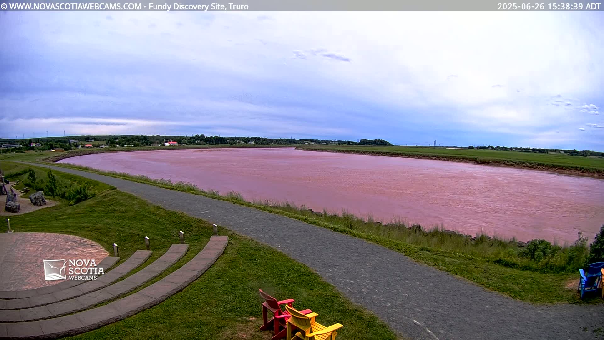 Lower Truro , Fundy Discovery Site & Salmon River Live Cam - Lower Truro, Colchester, Nova Scotia, Canada