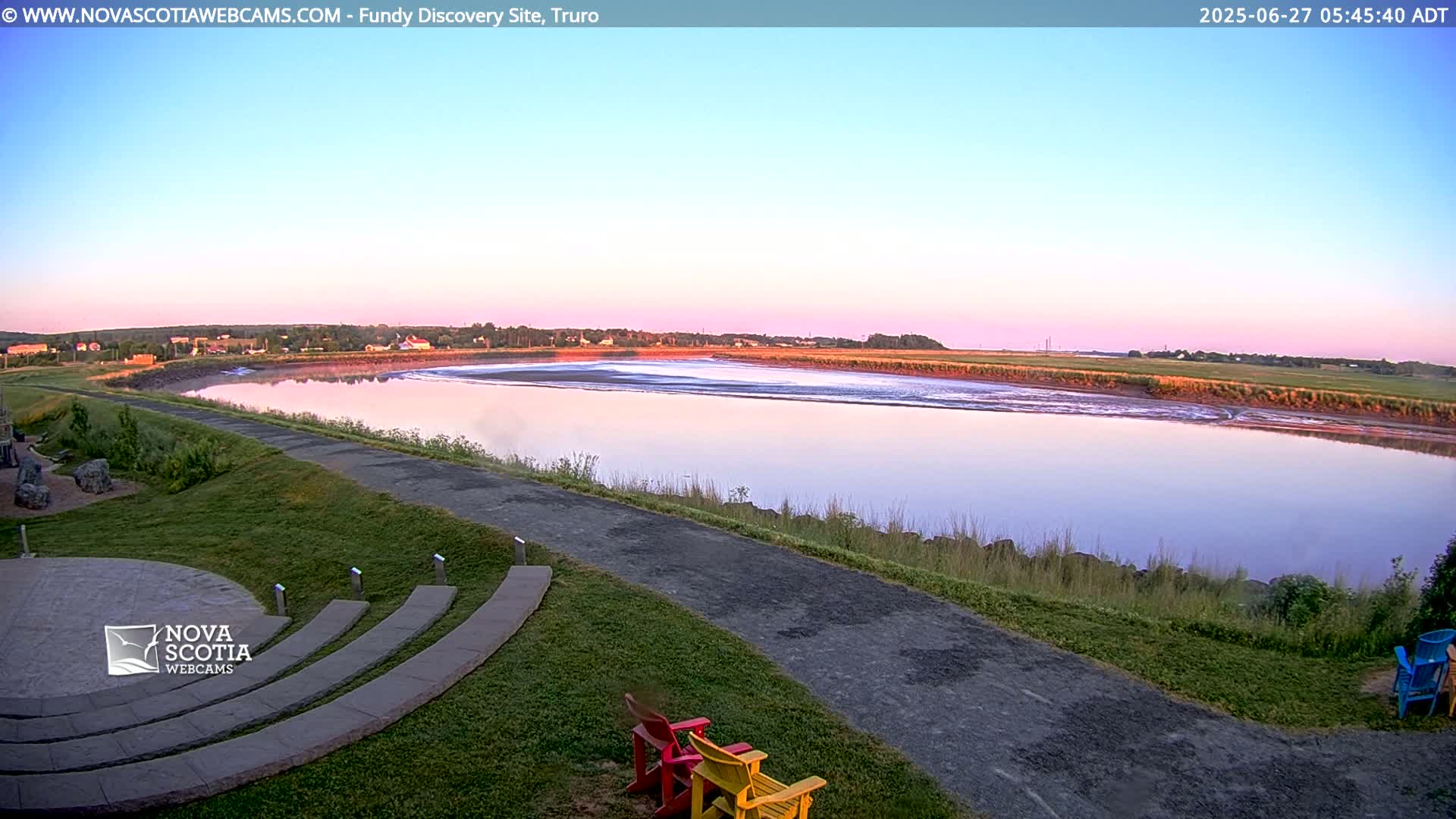 Lower Truro , Fundy Discovery Site & Salmon River Live Cam - Lower Truro, Colchester, Nova Scotia, Canada