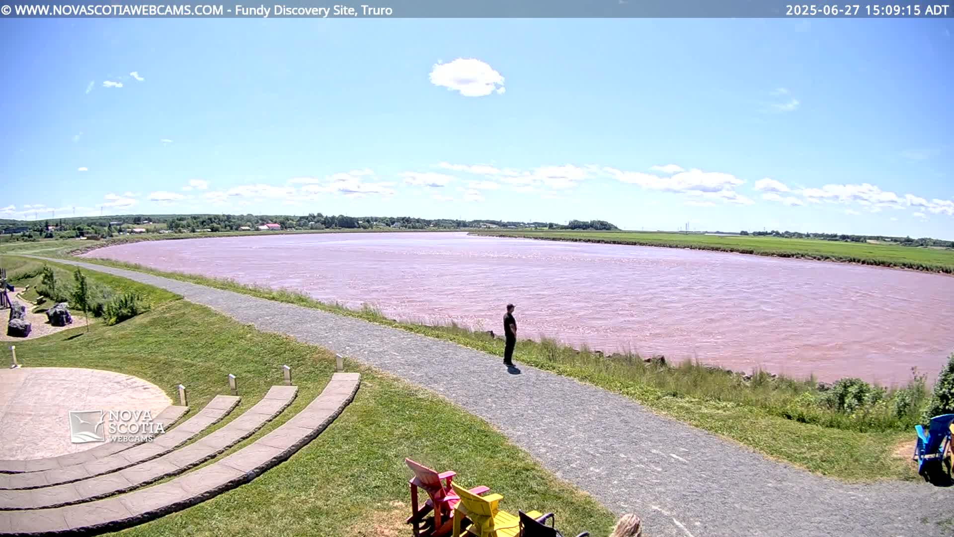 Lower Truro , Fundy Discovery Site & Salmon River Live Cam - Lower Truro, Colchester, Nova Scotia, Canada